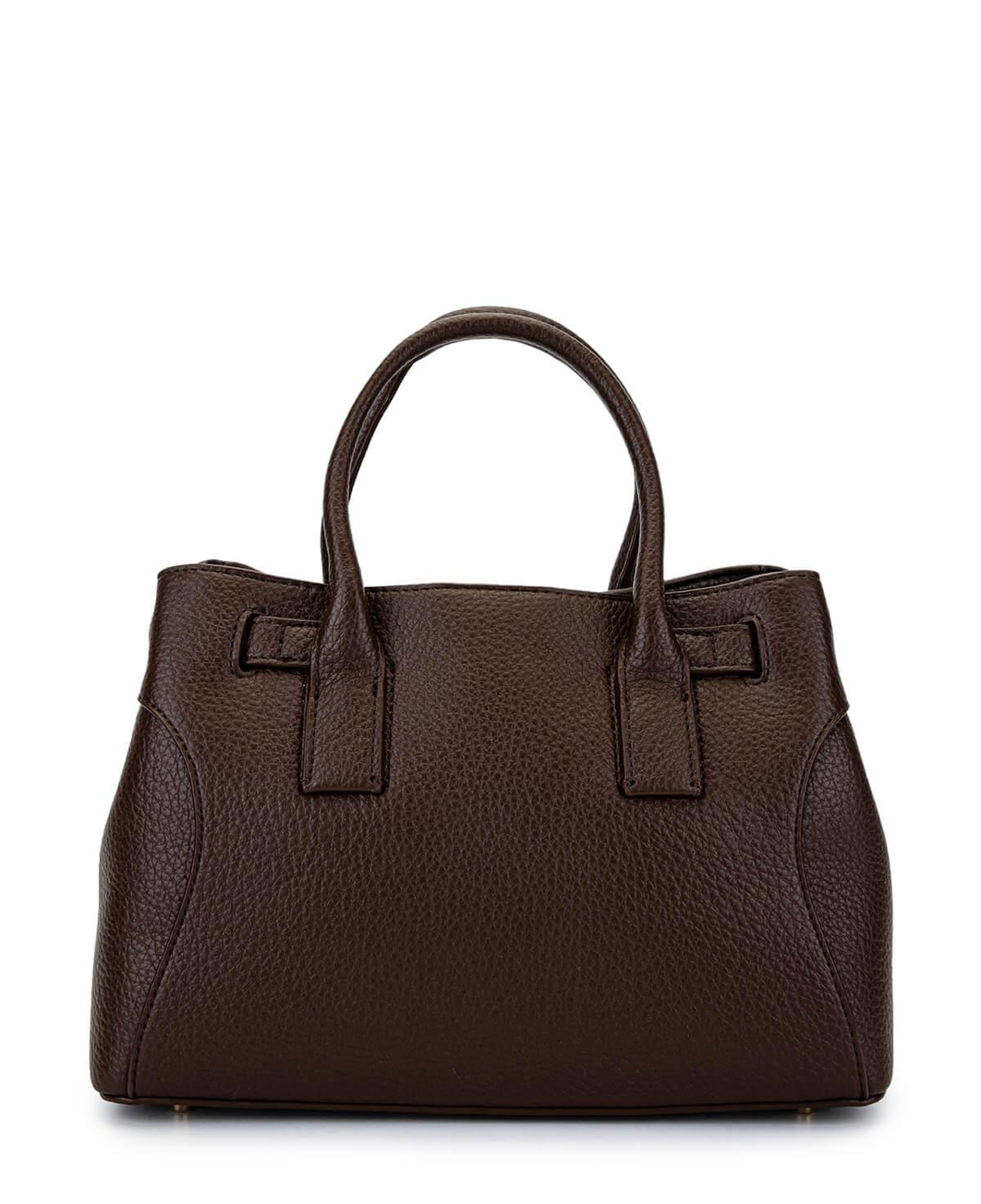 Tamer Tanca Kadın Suni Deri Kahverengi Omuz Çanta