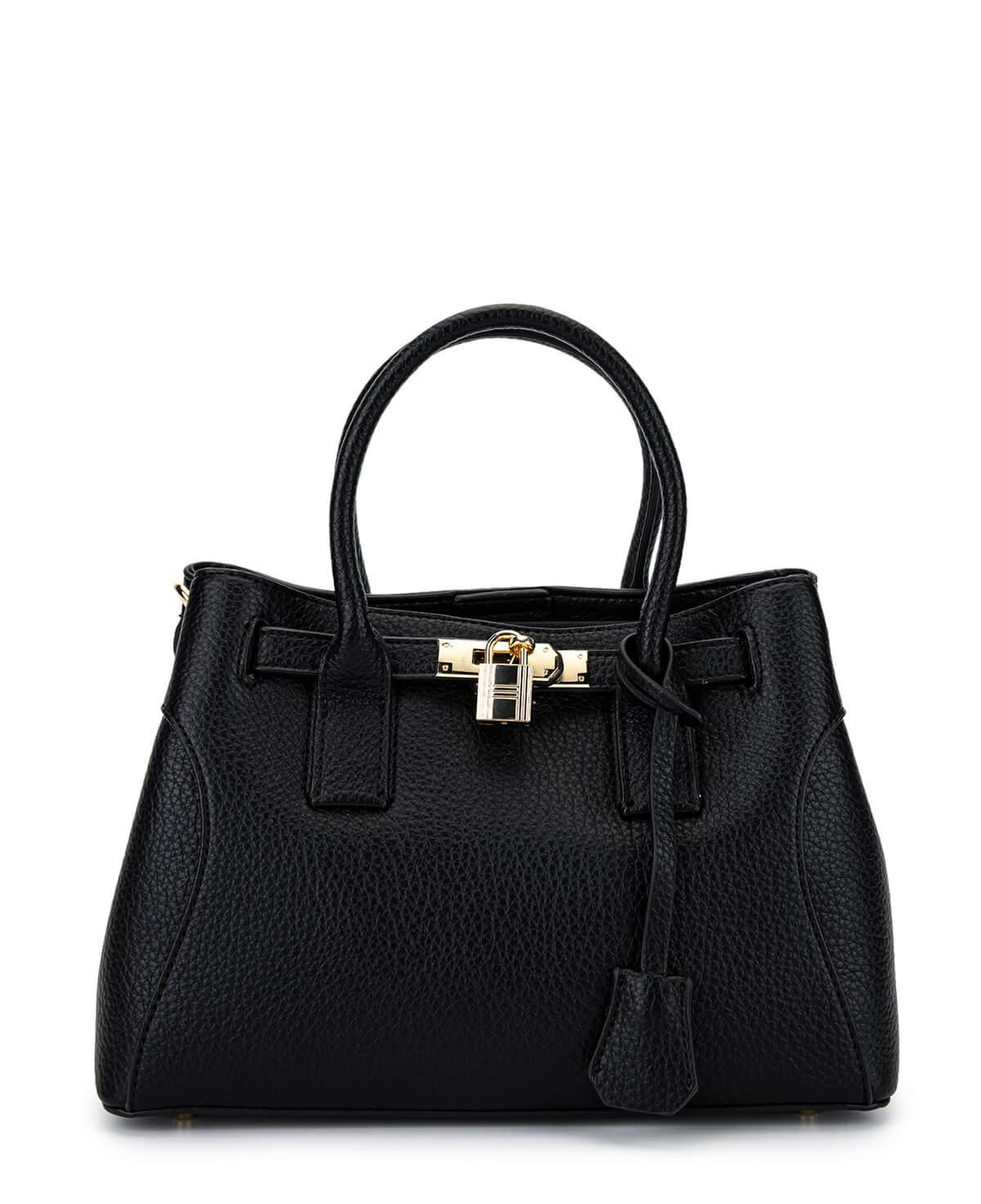 Tamer Tanca Kadın Suni Deri Siyah Omuz Çanta