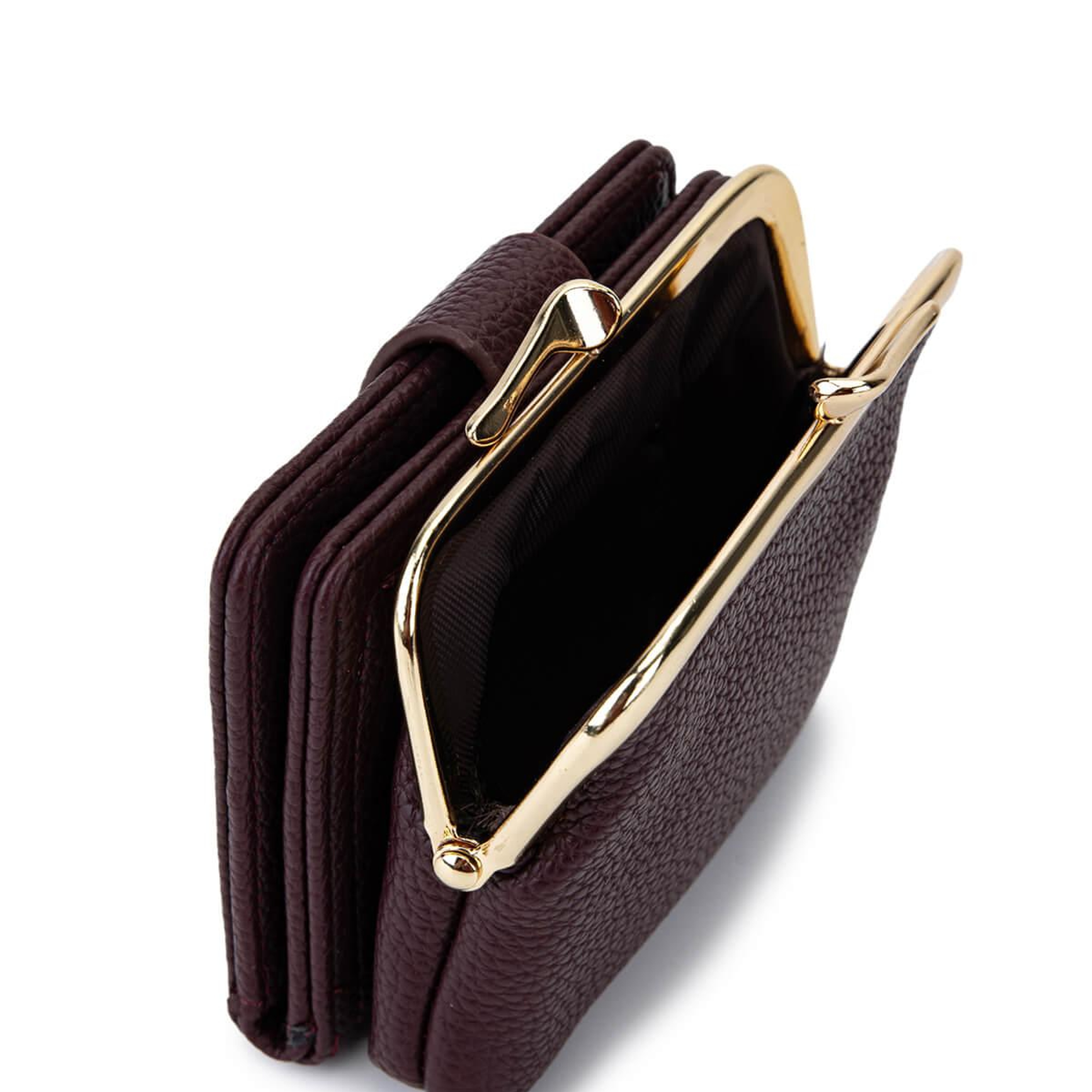 Tamer Tanca Kadın Suni Deri Bordo Cüzdan