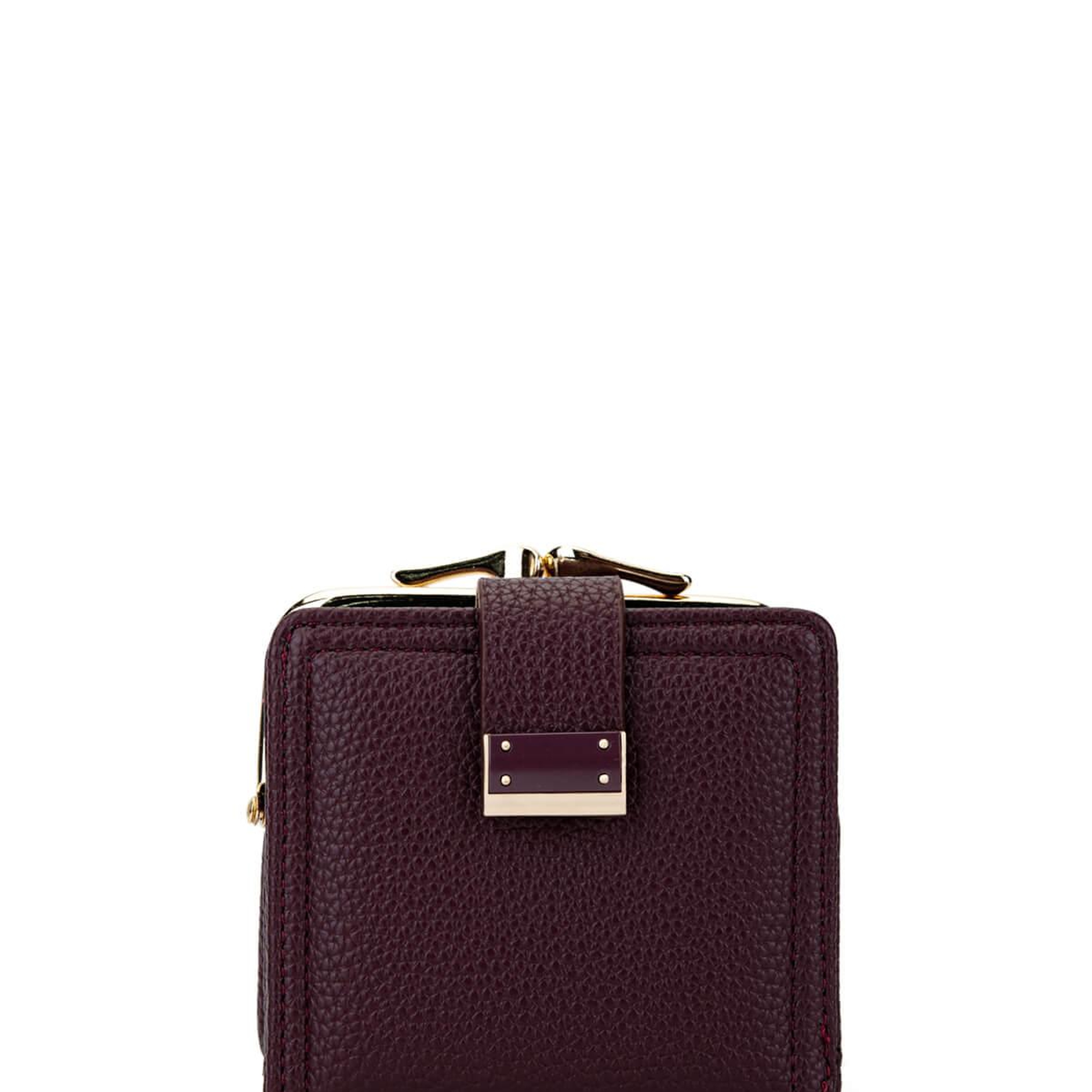 Tamer Tanca Kadın Suni Deri Bordo Cüzdan