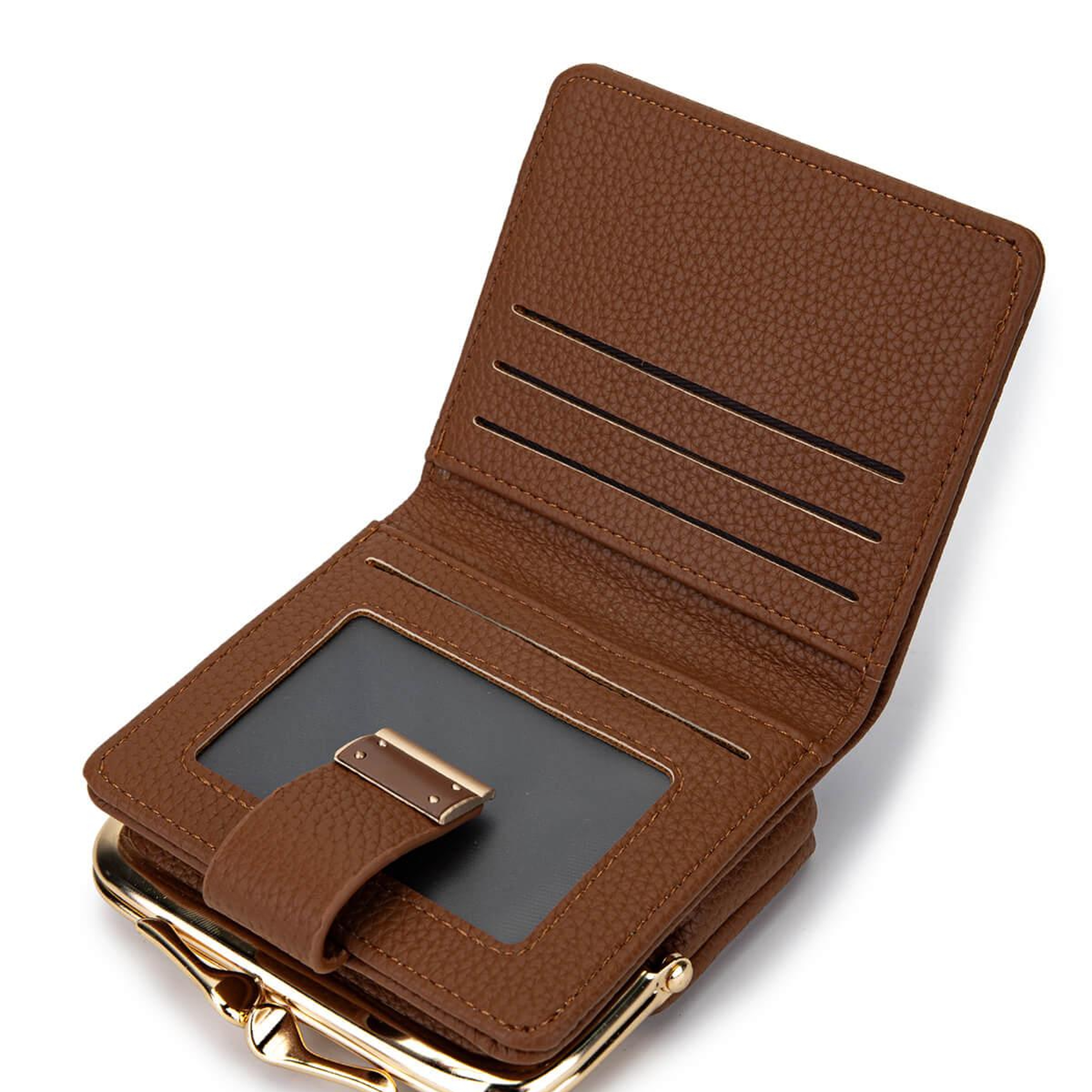 Tamer Tanca Kadın Suni Deri Camel Cüzdan