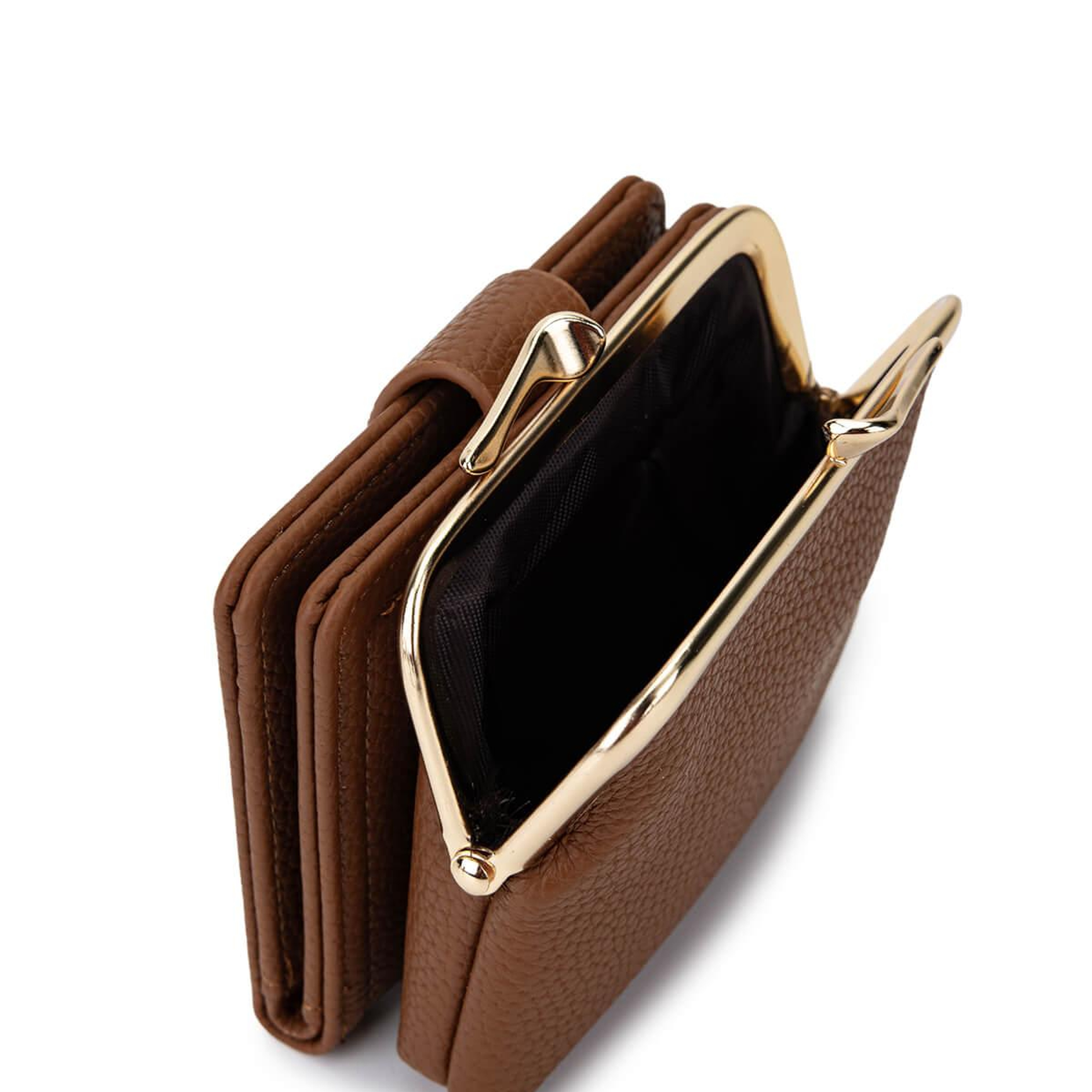 Tamer Tanca Kadın Suni Deri Camel Cüzdan