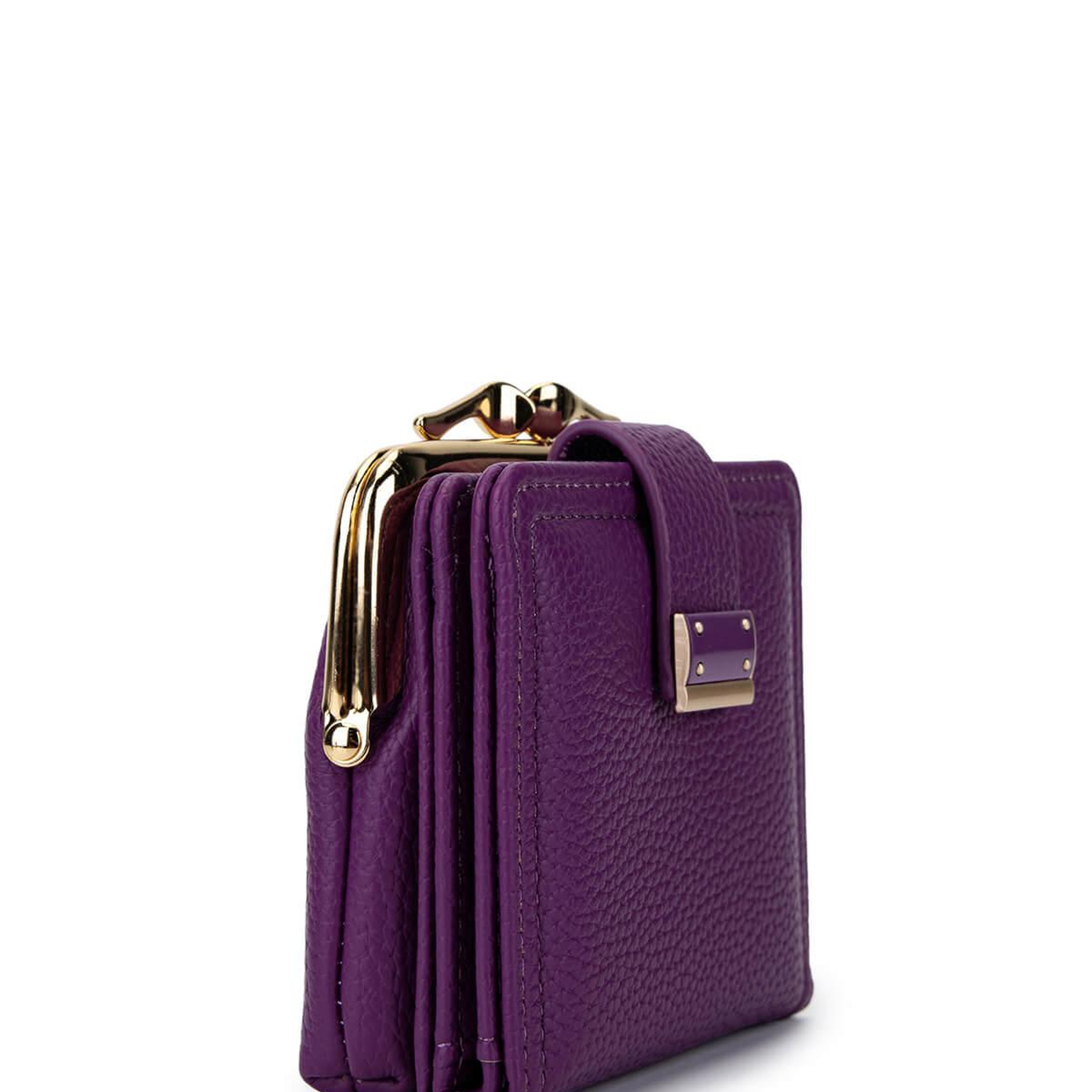 Tamer Tanca Kadın Suni Deri Mor Cüzdan