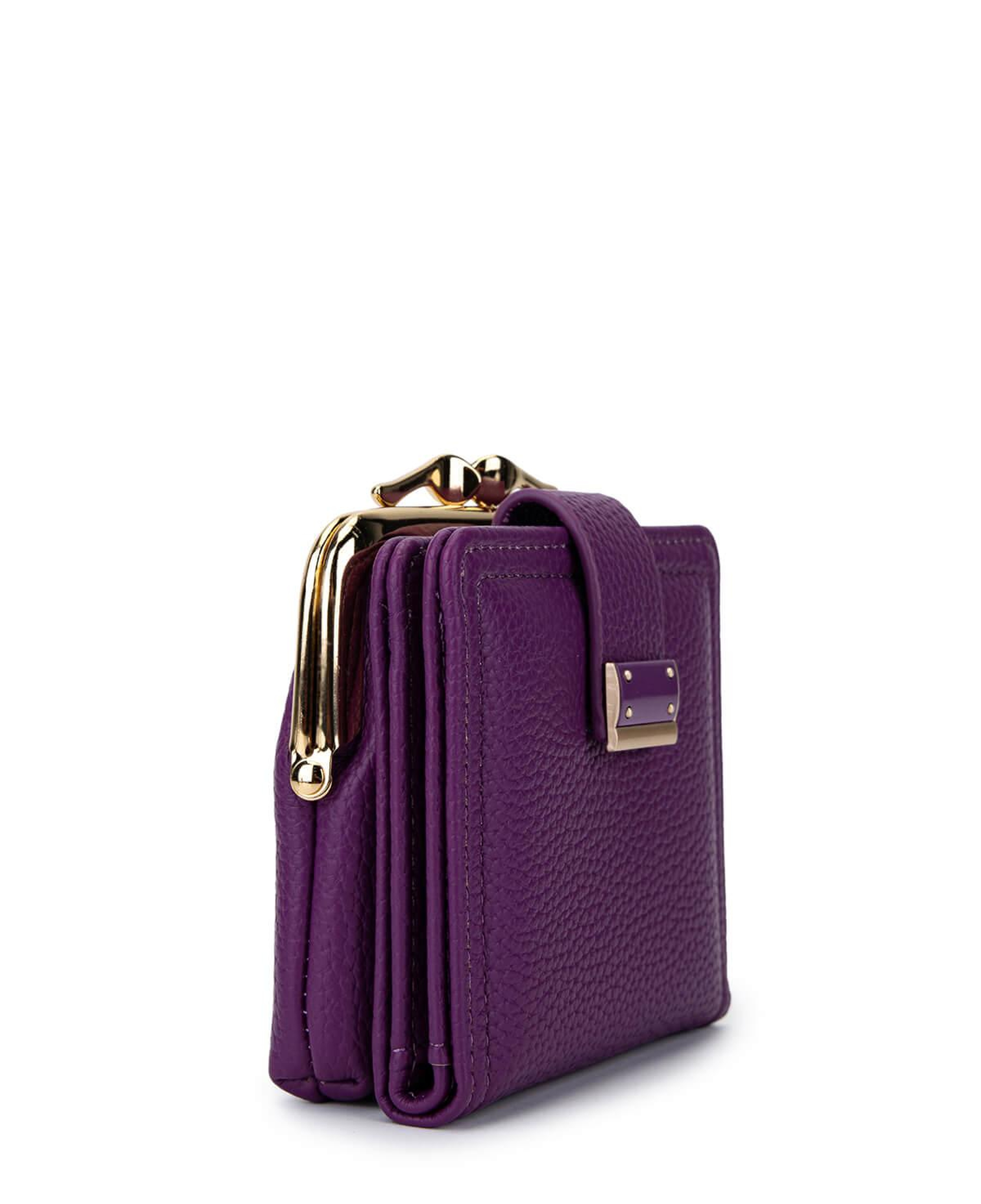 Tamer Tanca Kadın Suni Deri Mor Cüzdan