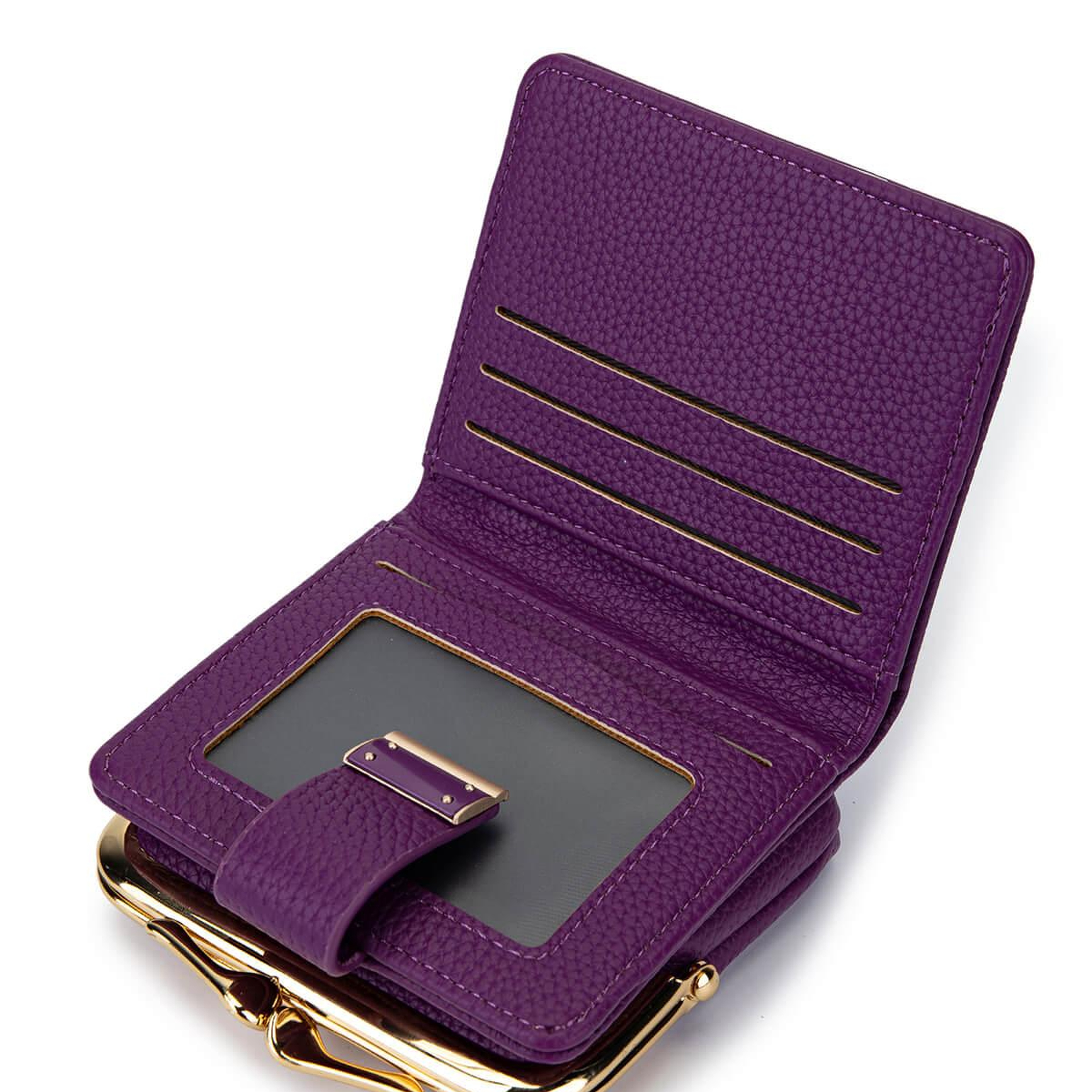 Tamer Tanca Kadın Suni Deri Mor Cüzdan