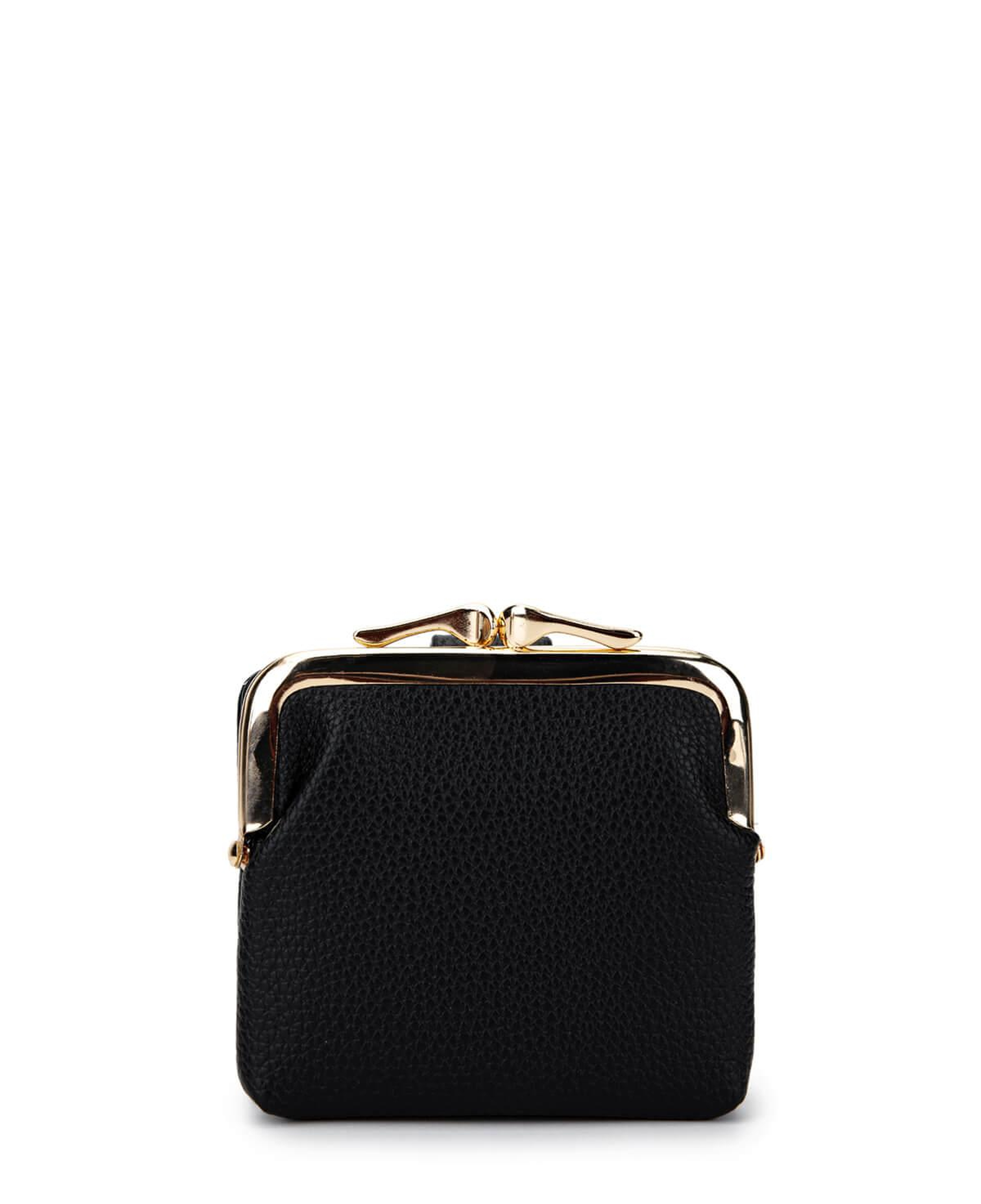 Tamer Tanca Kadın Suni Deri Siyah Cüzdan