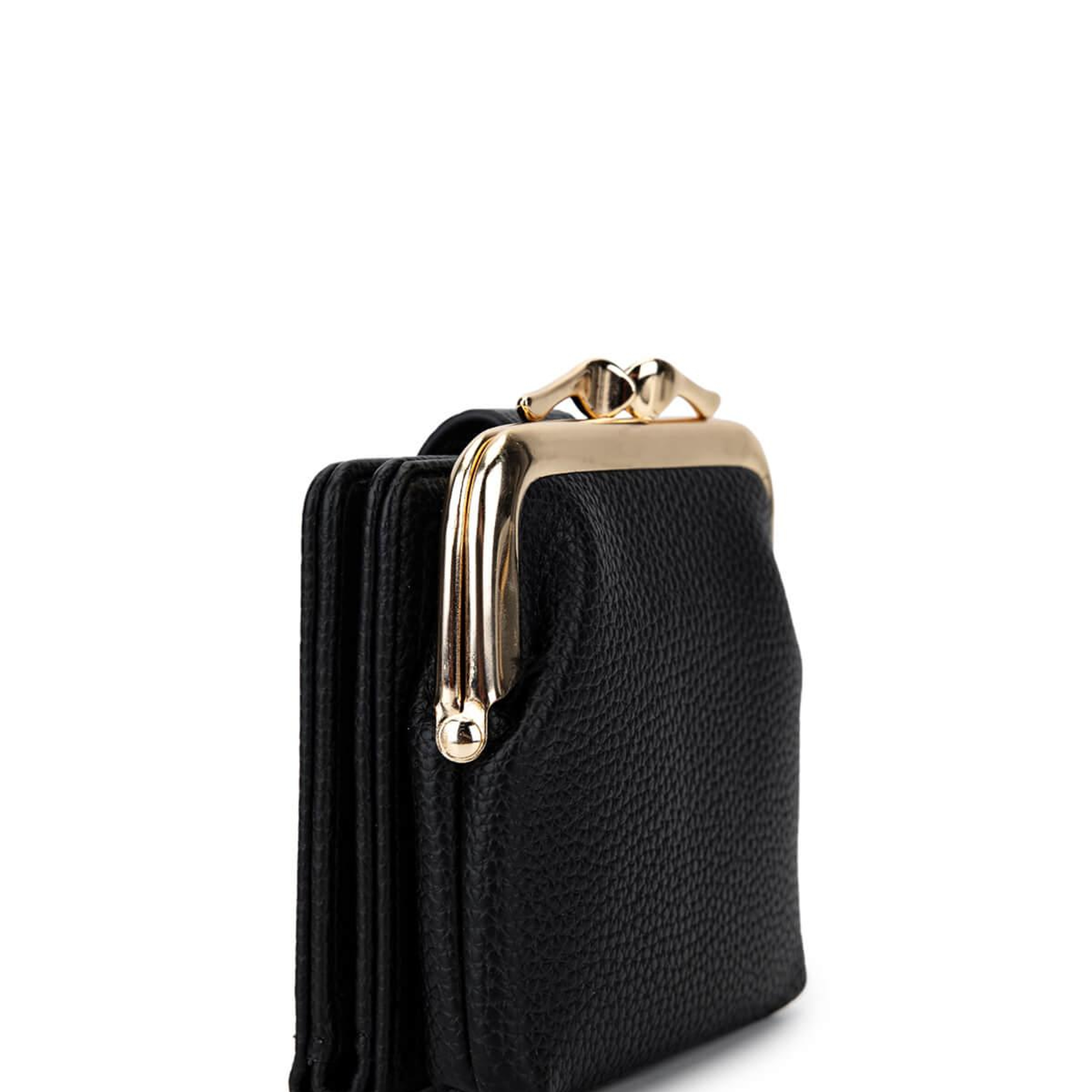 Tamer Tanca Kadın Suni Deri Siyah Cüzdan