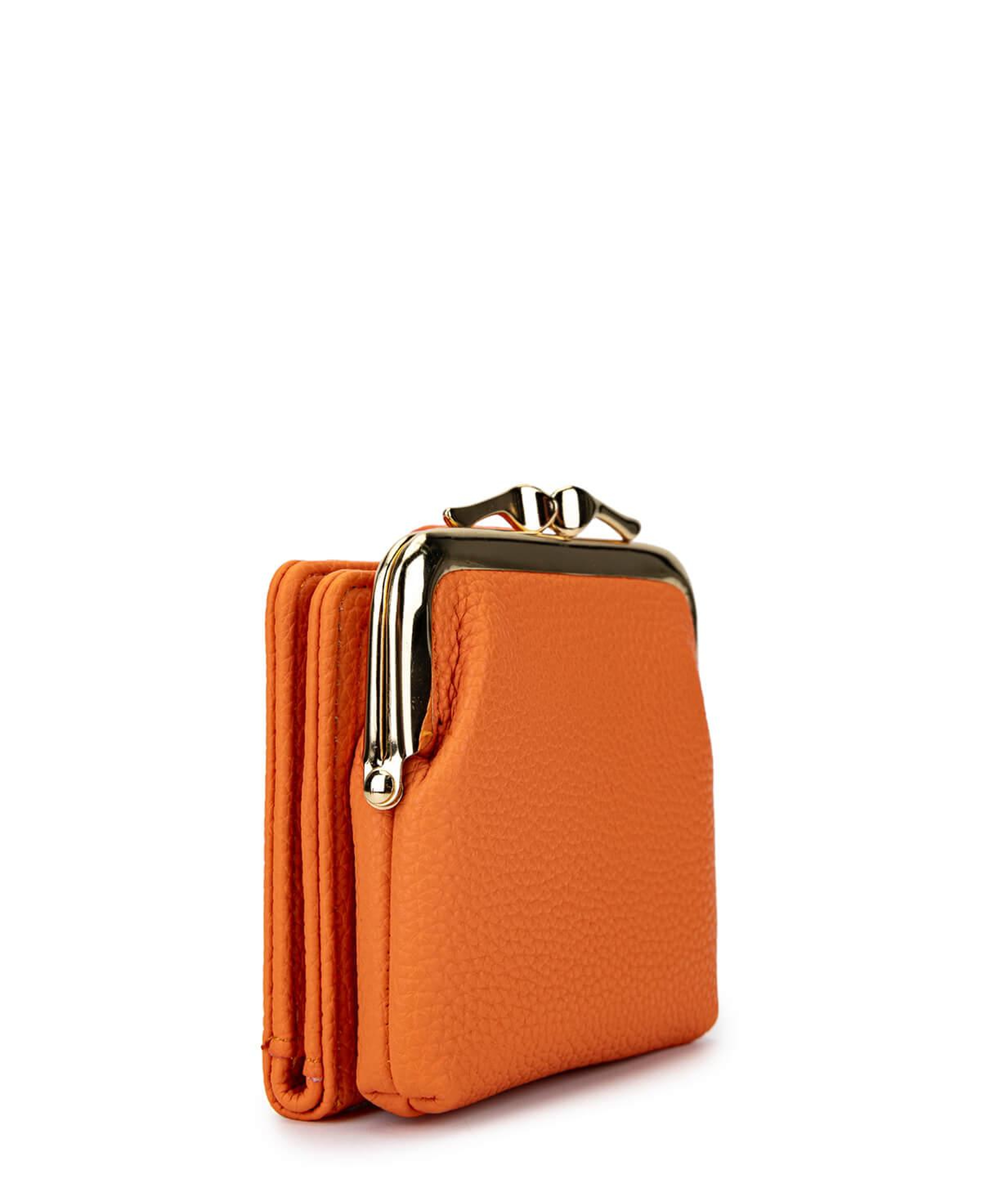 Tamer Tanca Kadın Suni Deri Turuncu Cüzdan