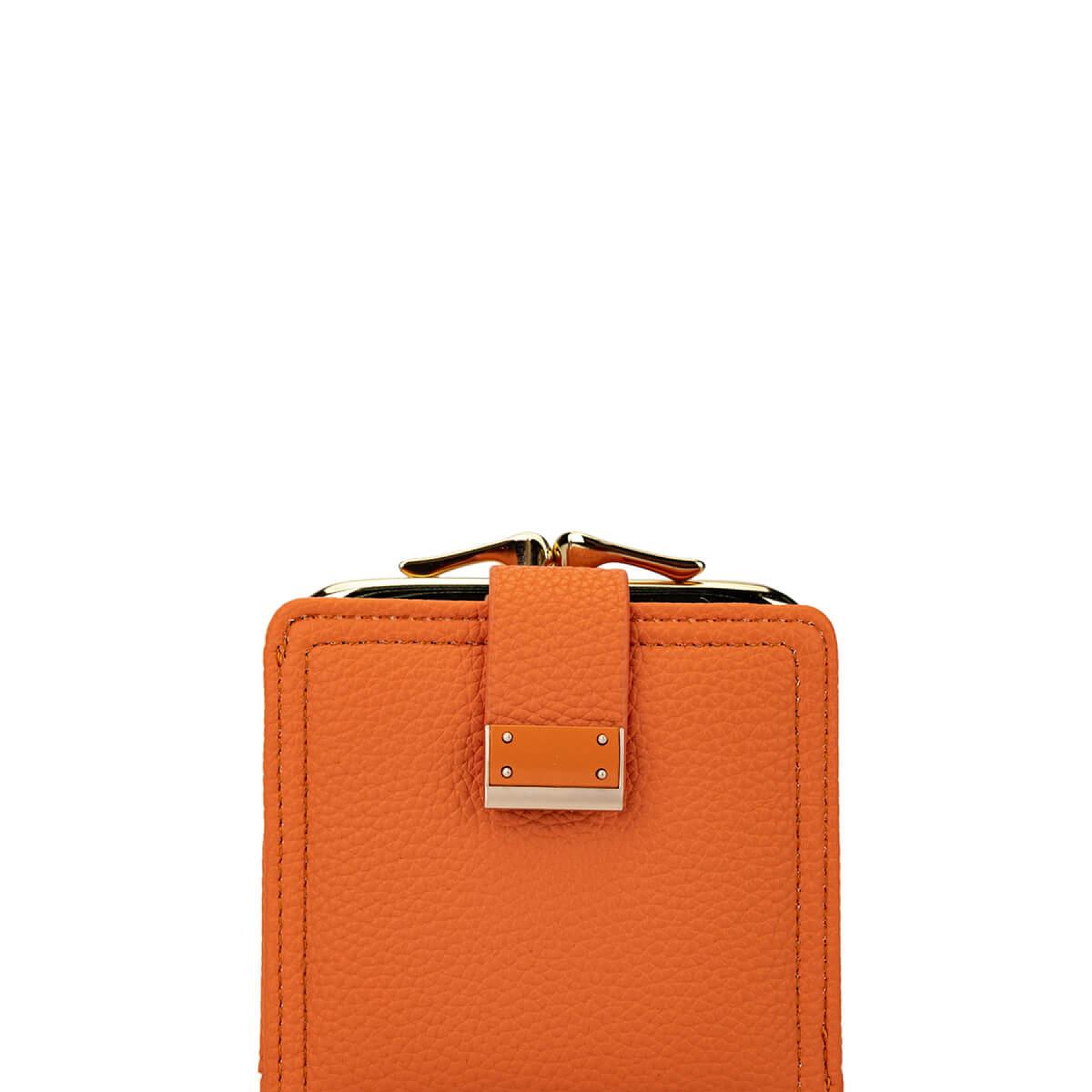 Tamer Tanca Kadın Suni Deri Turuncu Cüzdan