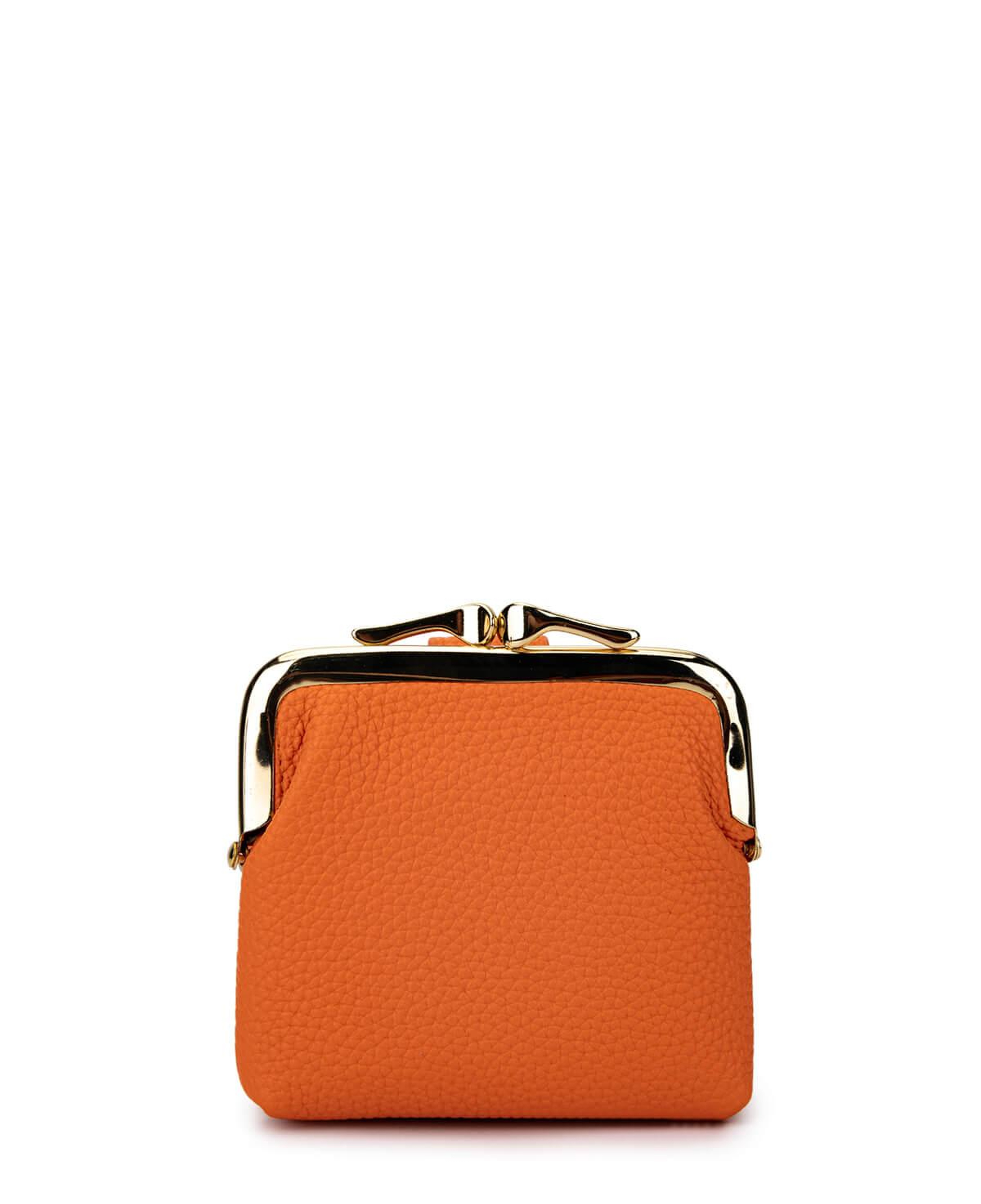 Tamer Tanca Kadın Suni Deri Turuncu Cüzdan