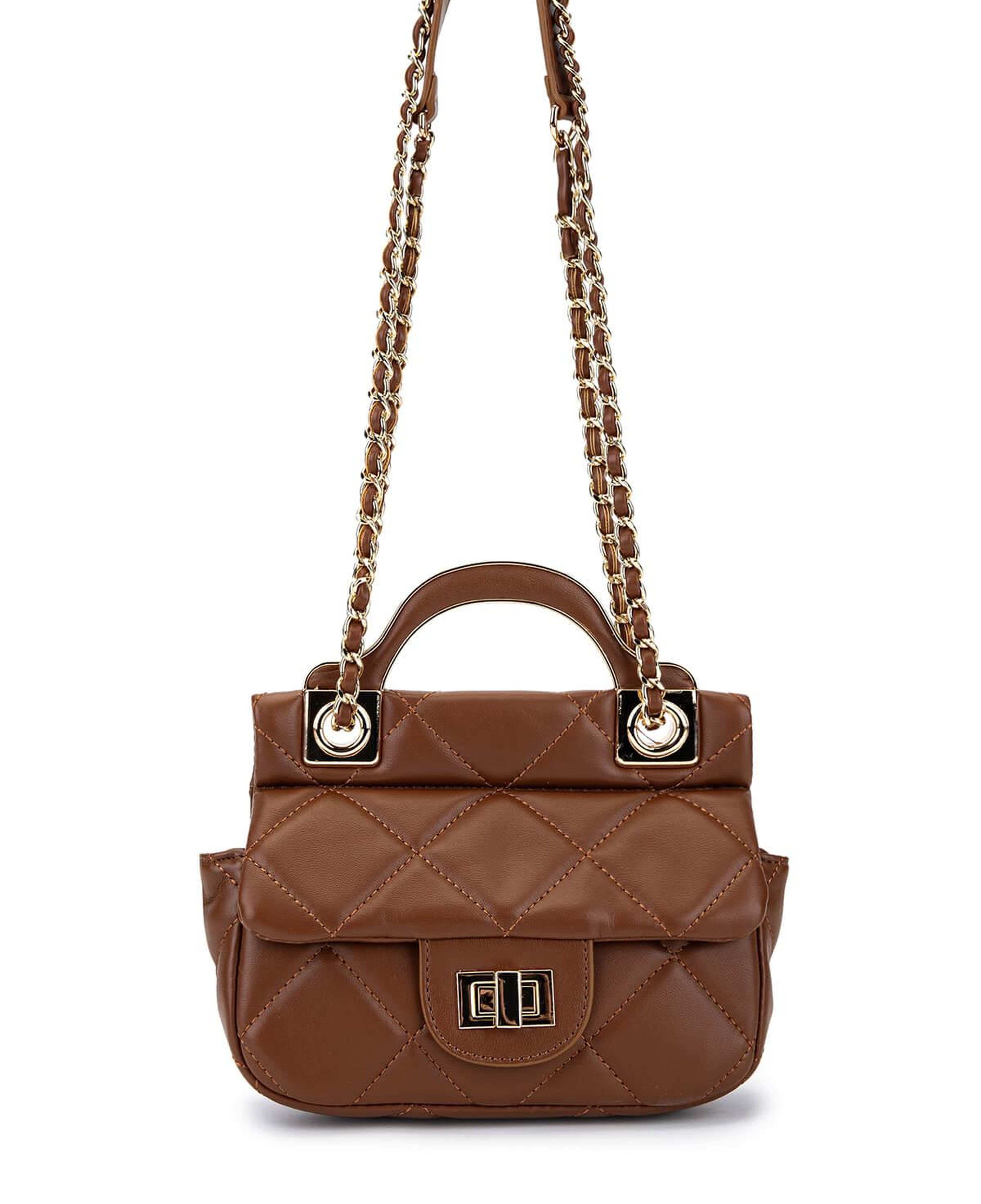 Tamer Tanca Kadın Suni Deri Camel Omuz Çanta