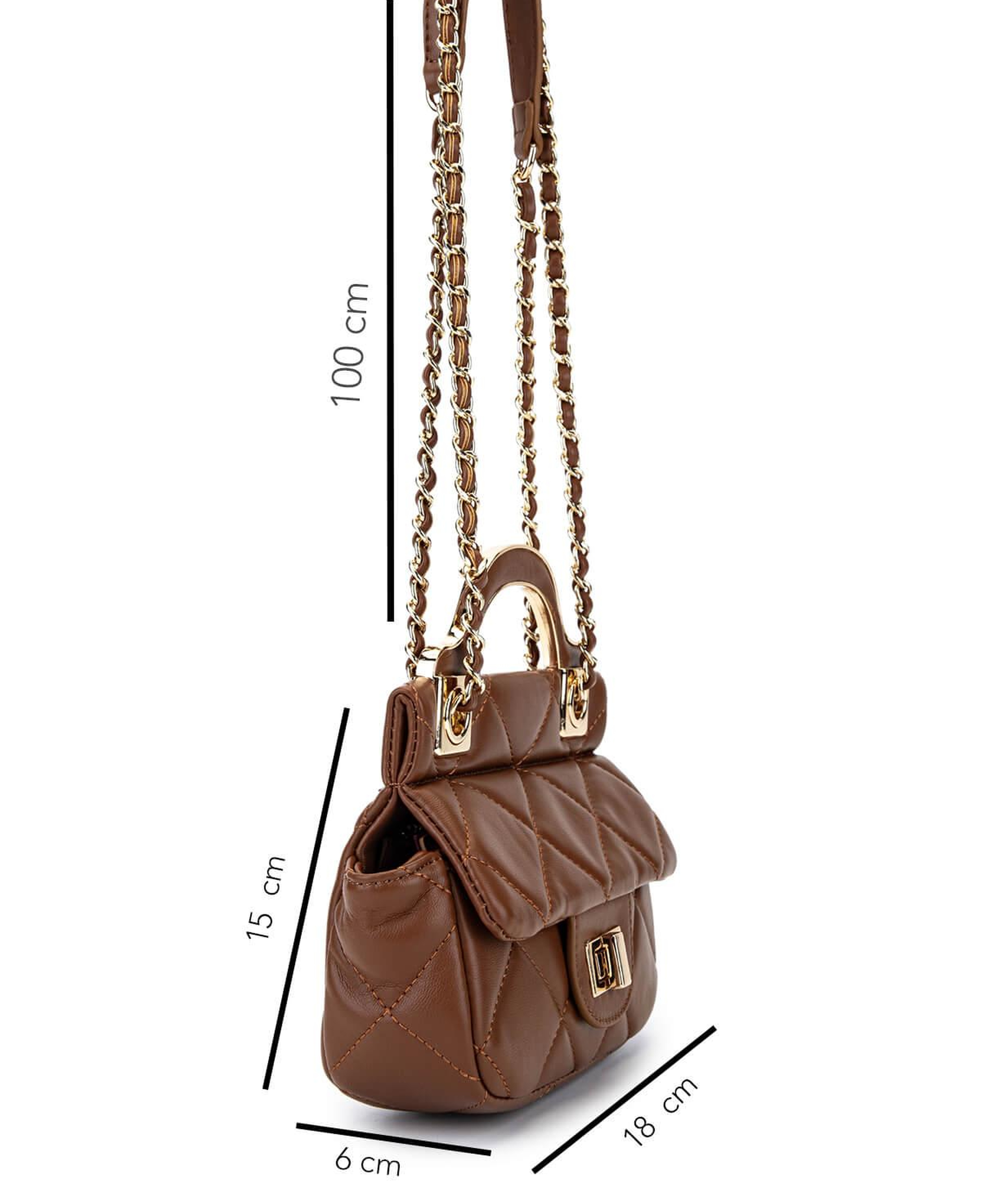 Tamer Tanca Kadın Suni Deri Camel Omuz Çanta