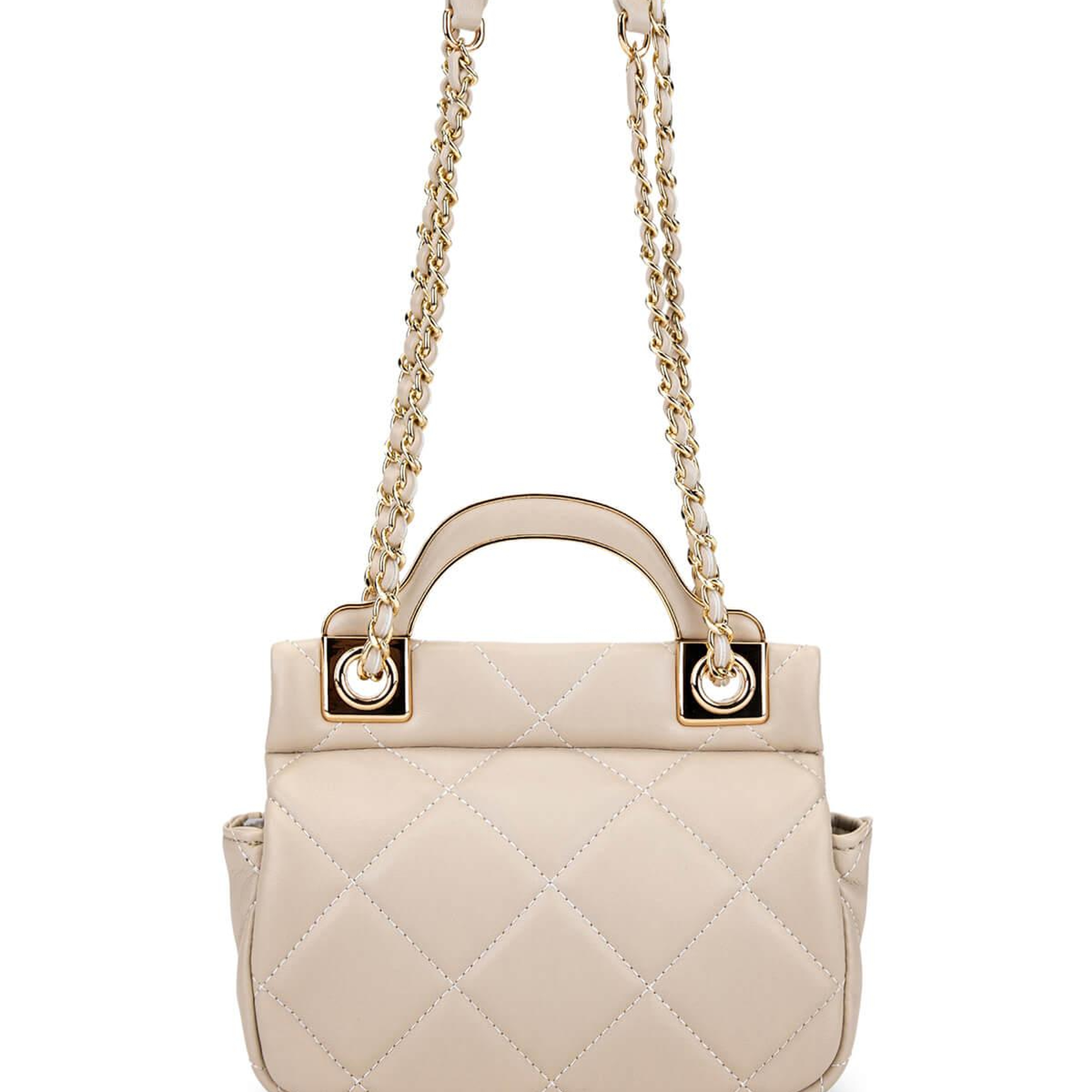 Tamer Tanca Kadın Suni Deri Taupe Omuz Çanta