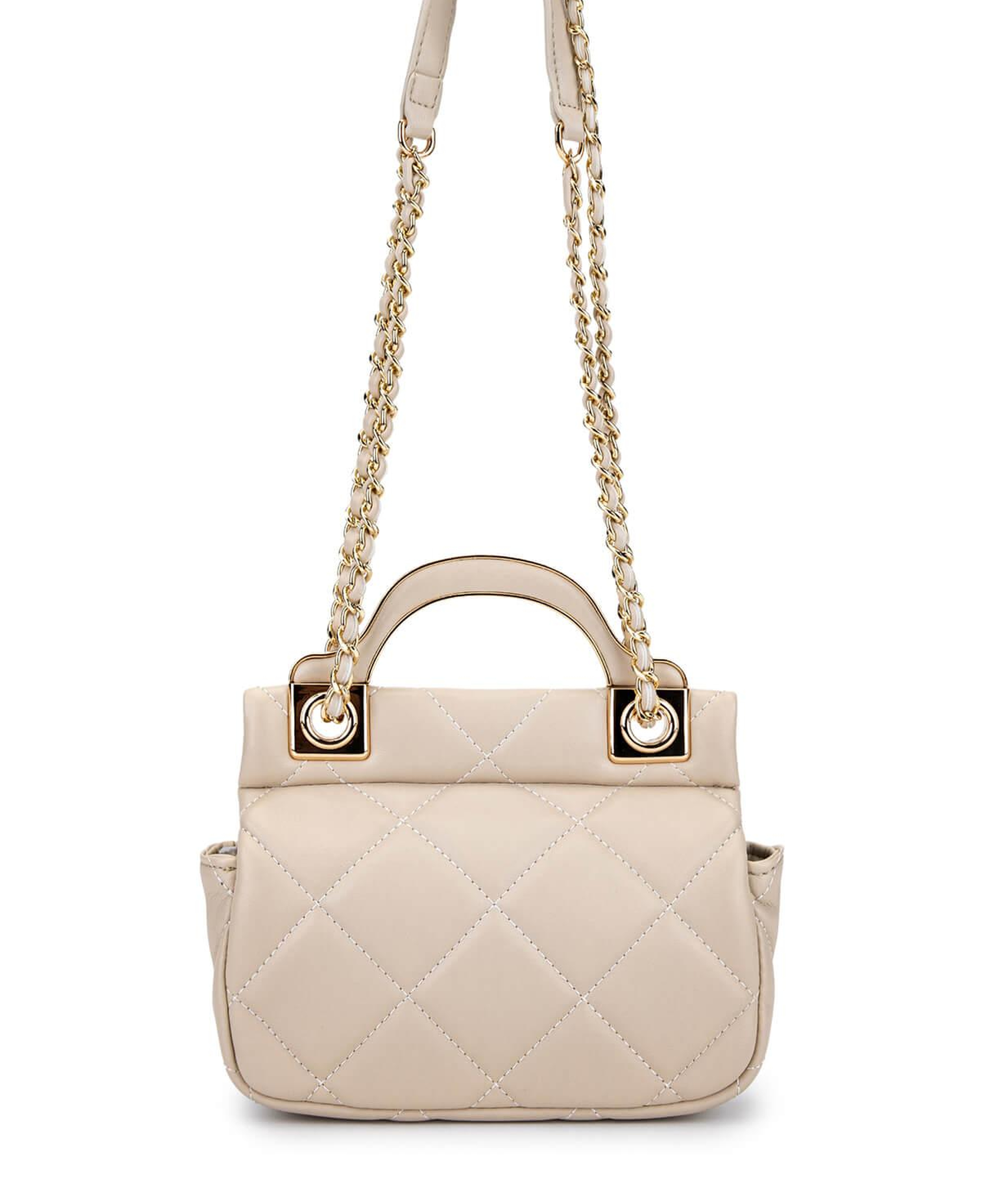 Tamer Tanca Kadın Suni Deri Taupe Omuz Çanta