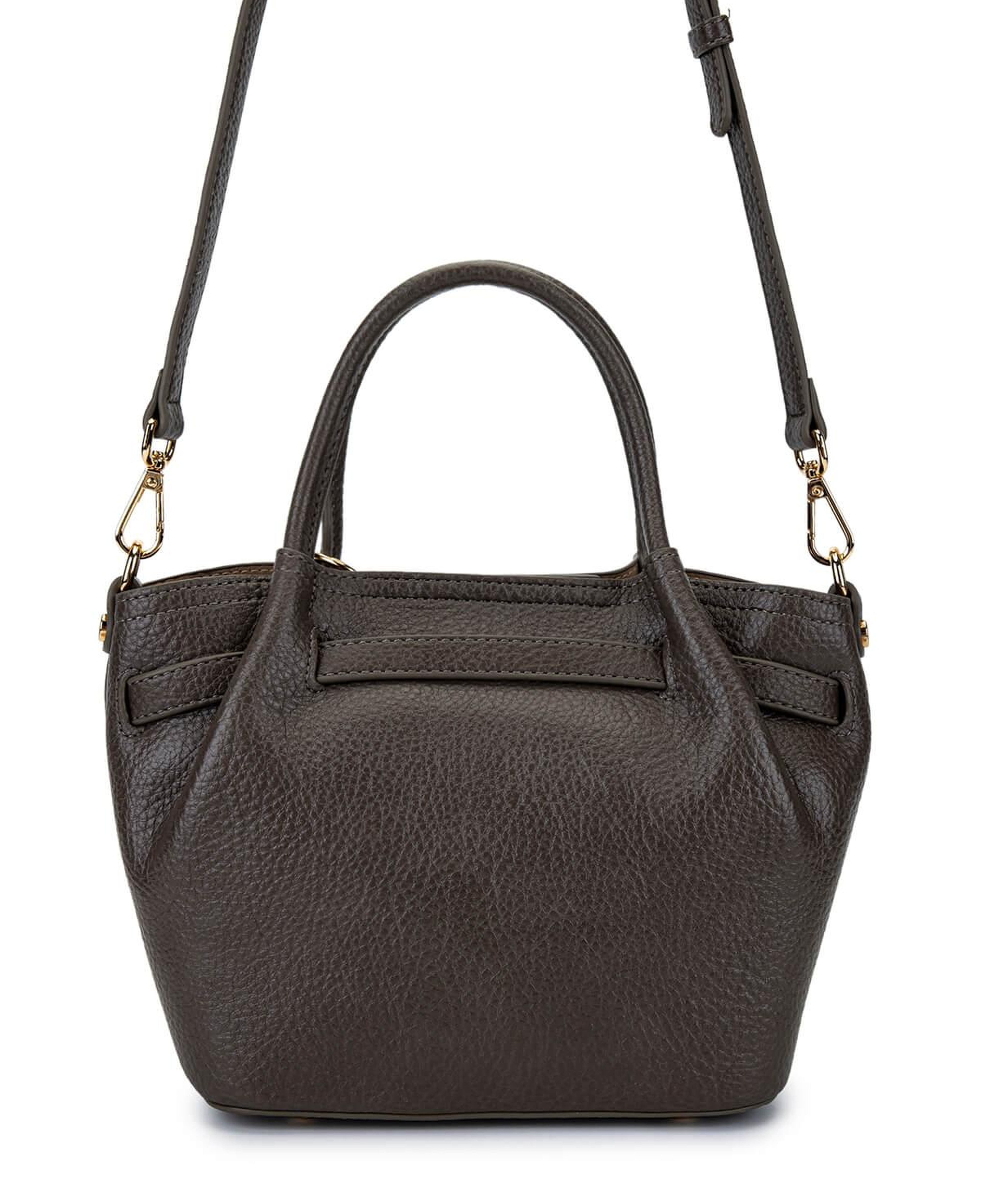 Tamer Tanca Kadın Suni Deri Gri Omuz Çanta