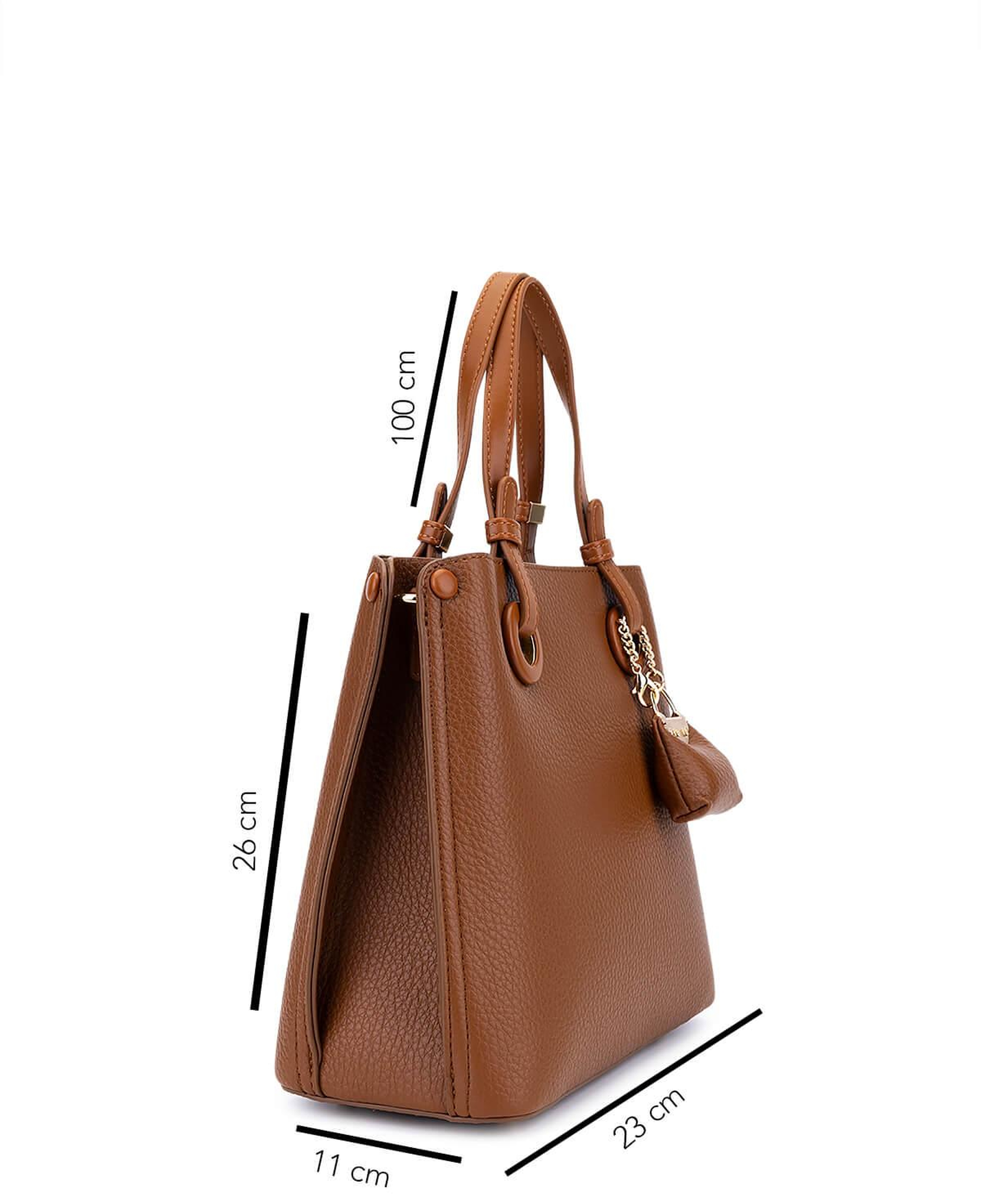 Tamer Tanca Kadın Suni Deri Camel Omuz Çanta