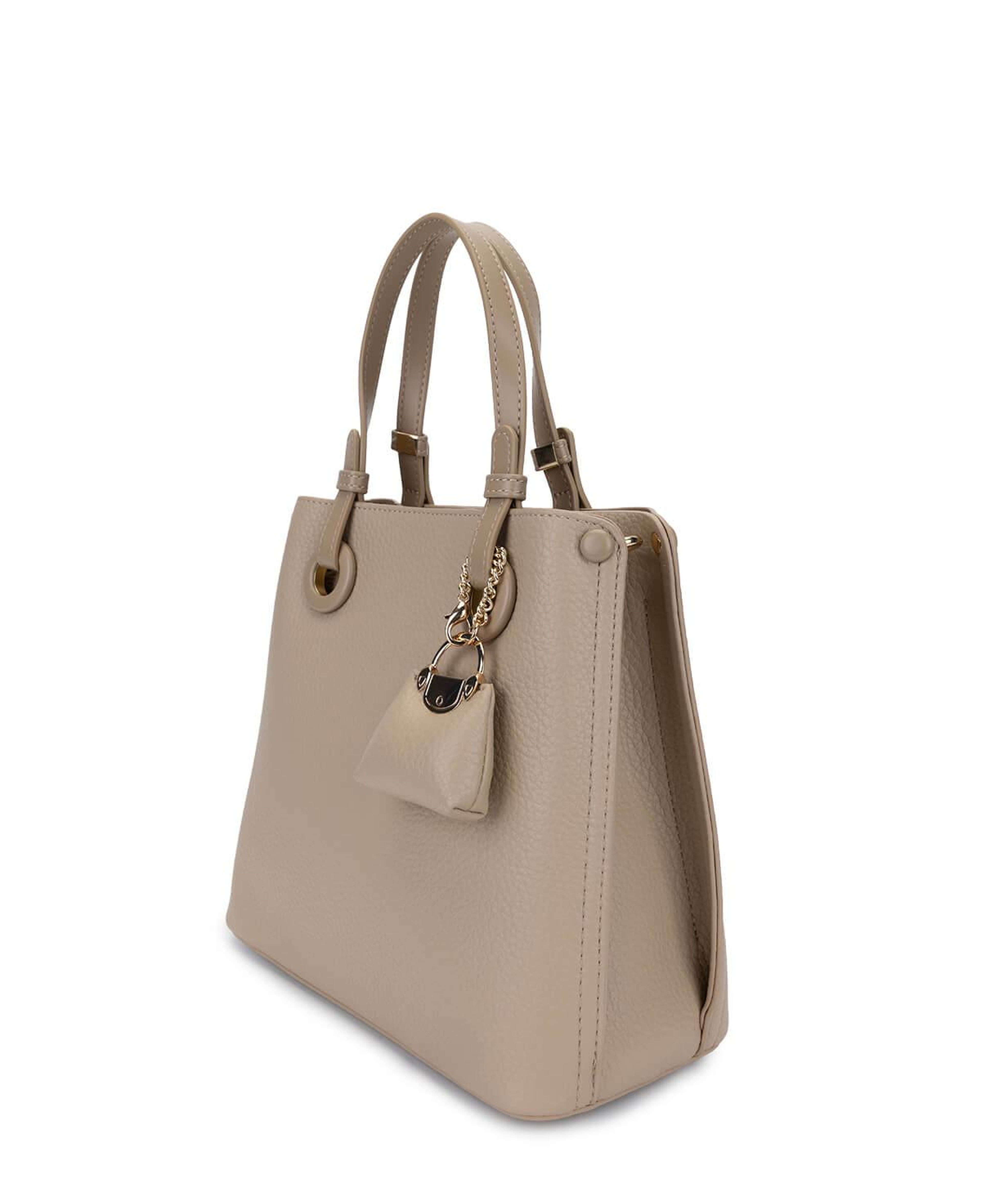 Tamer Tanca Kadın Suni Deri Taupe Omuz Çanta