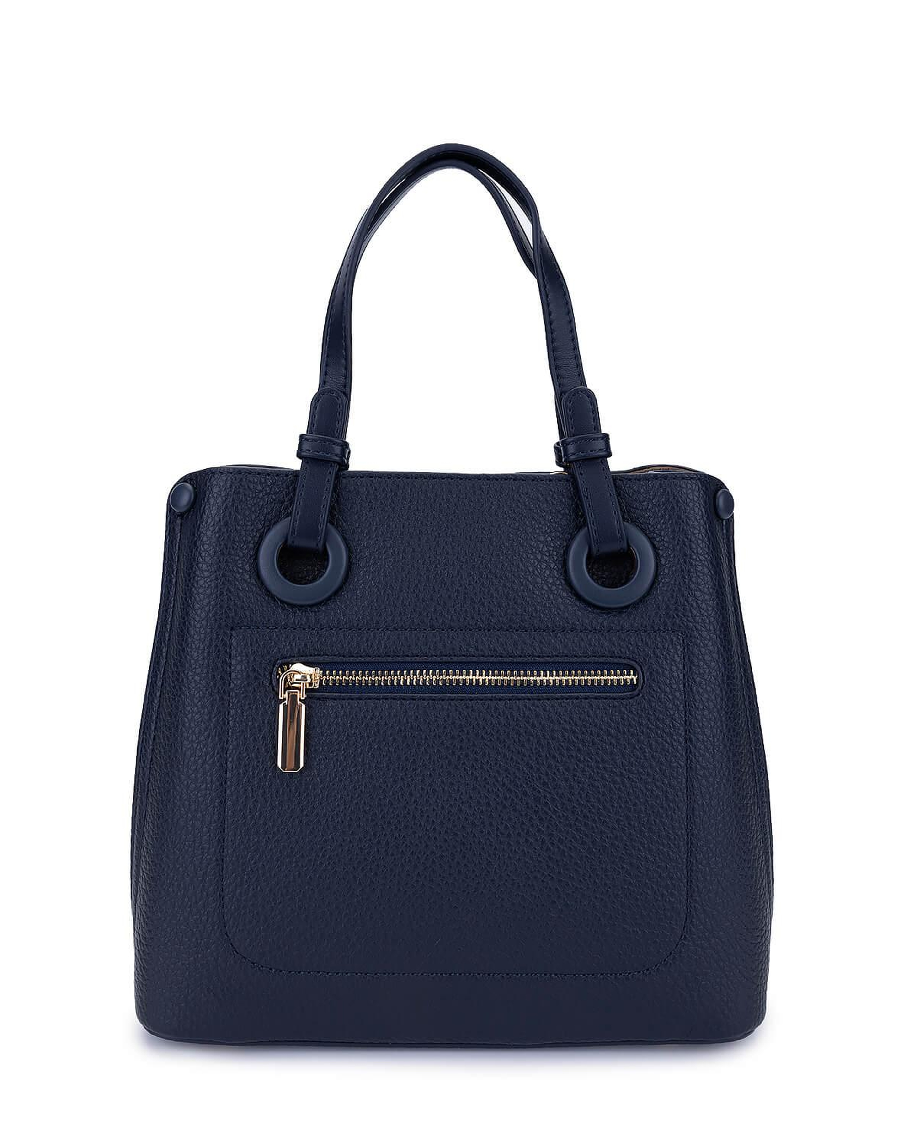 Tamer Tanca Kadın Suni Deri Lacivert Omuz Çanta