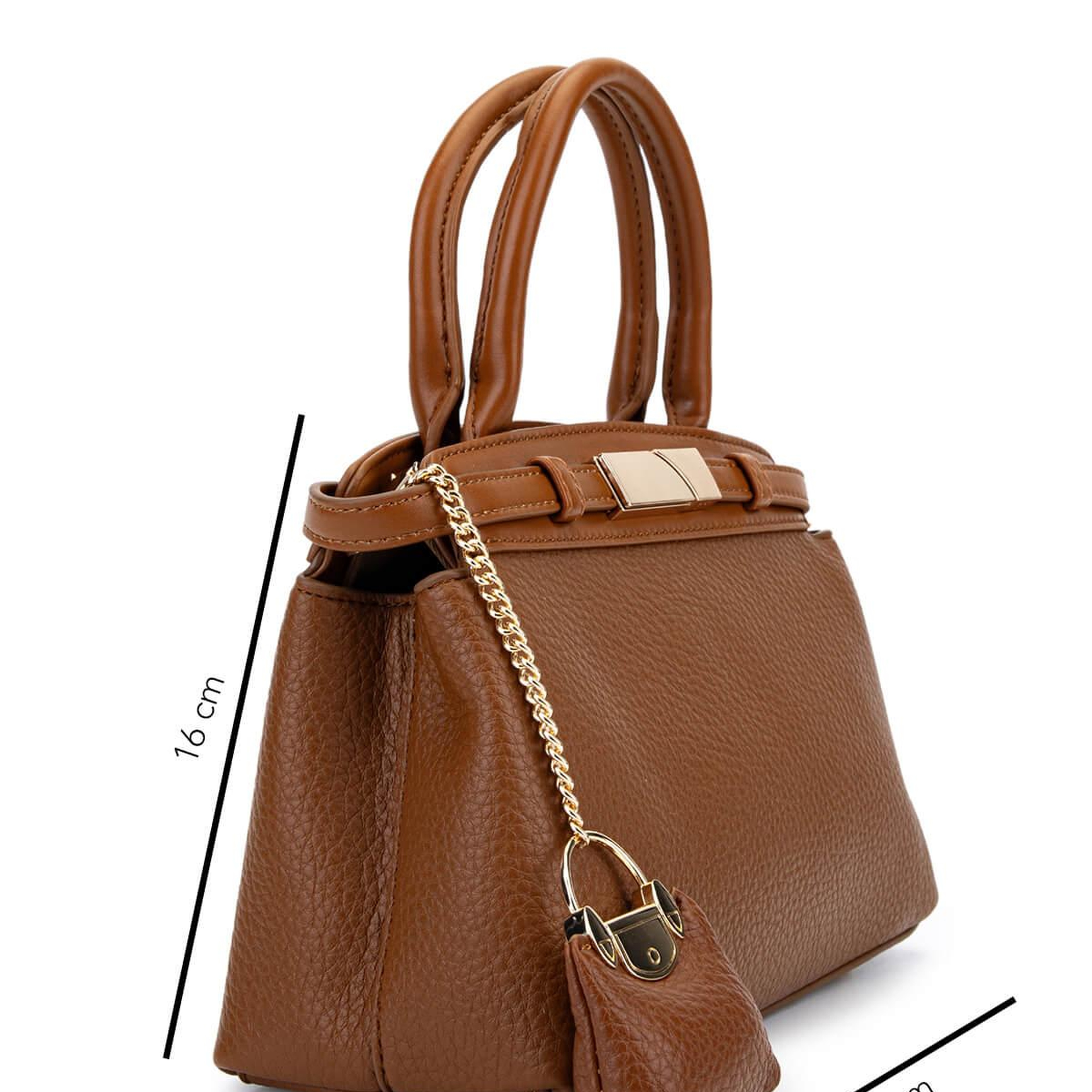 Tamer Tanca Kadın Suni Deri Camel Omuz Çanta