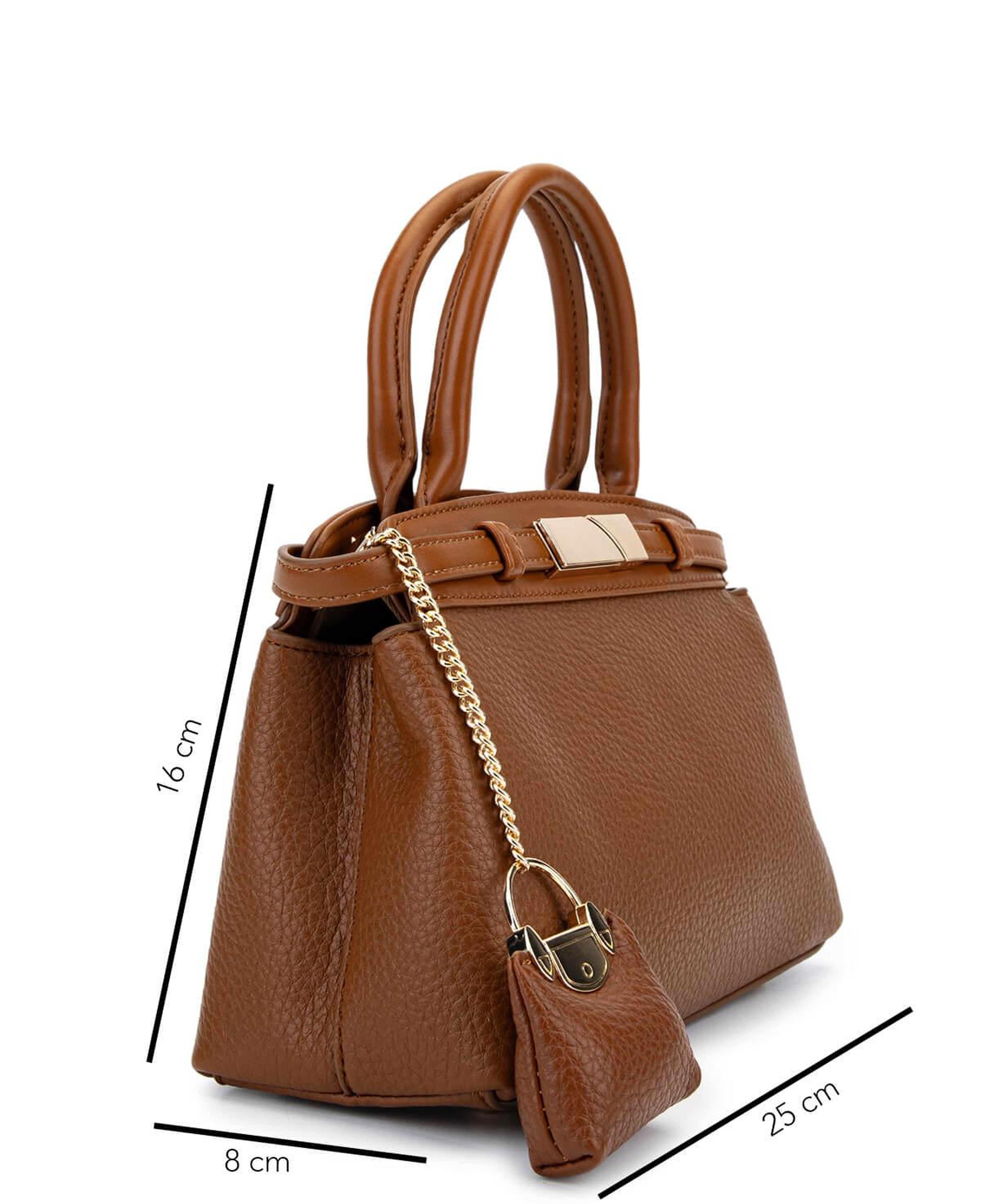 Tamer Tanca Kadın Suni Deri Camel Omuz Çanta