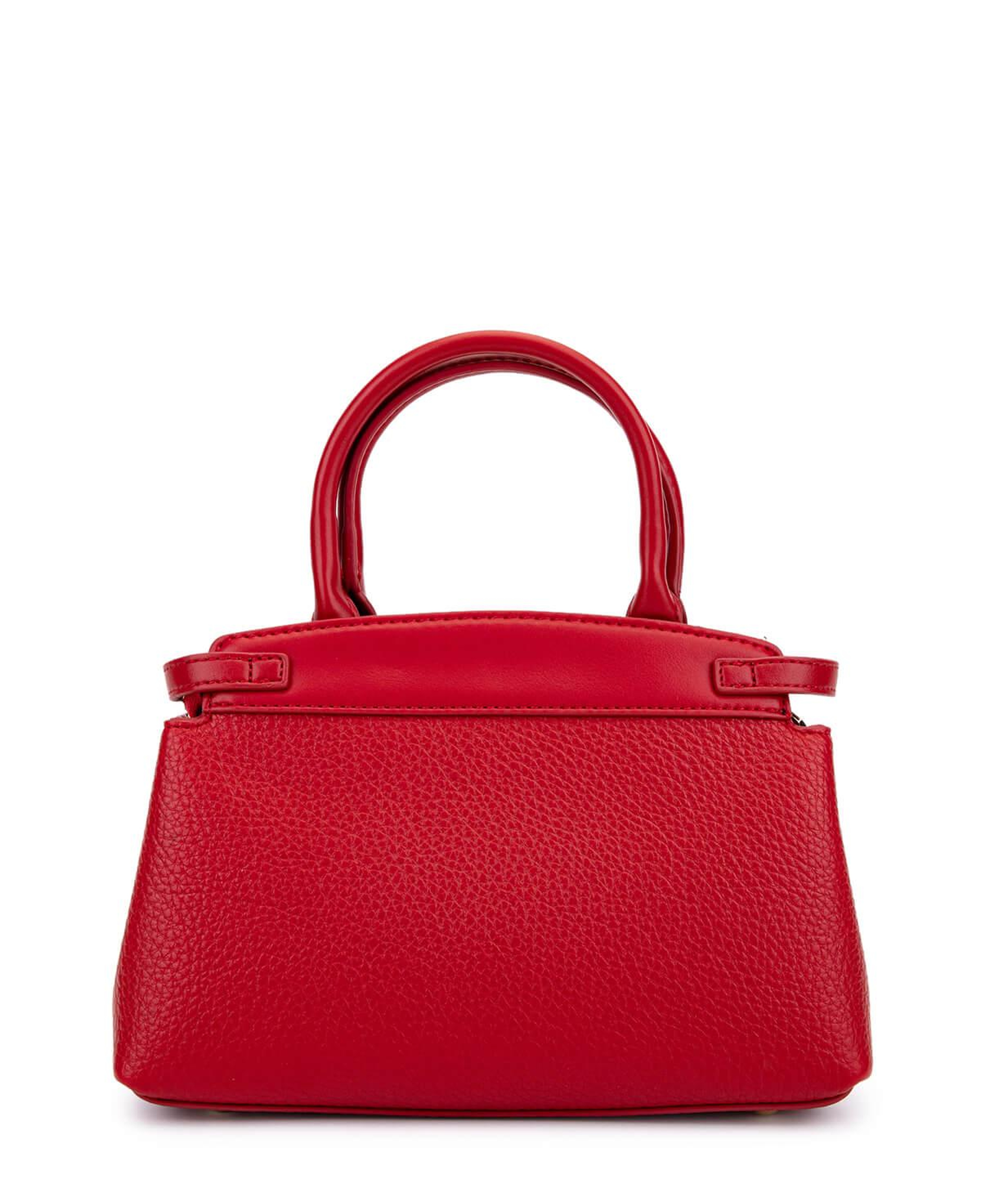 Tamer Tanca Kadın Suni Deri Kırmızı Omuz Çanta