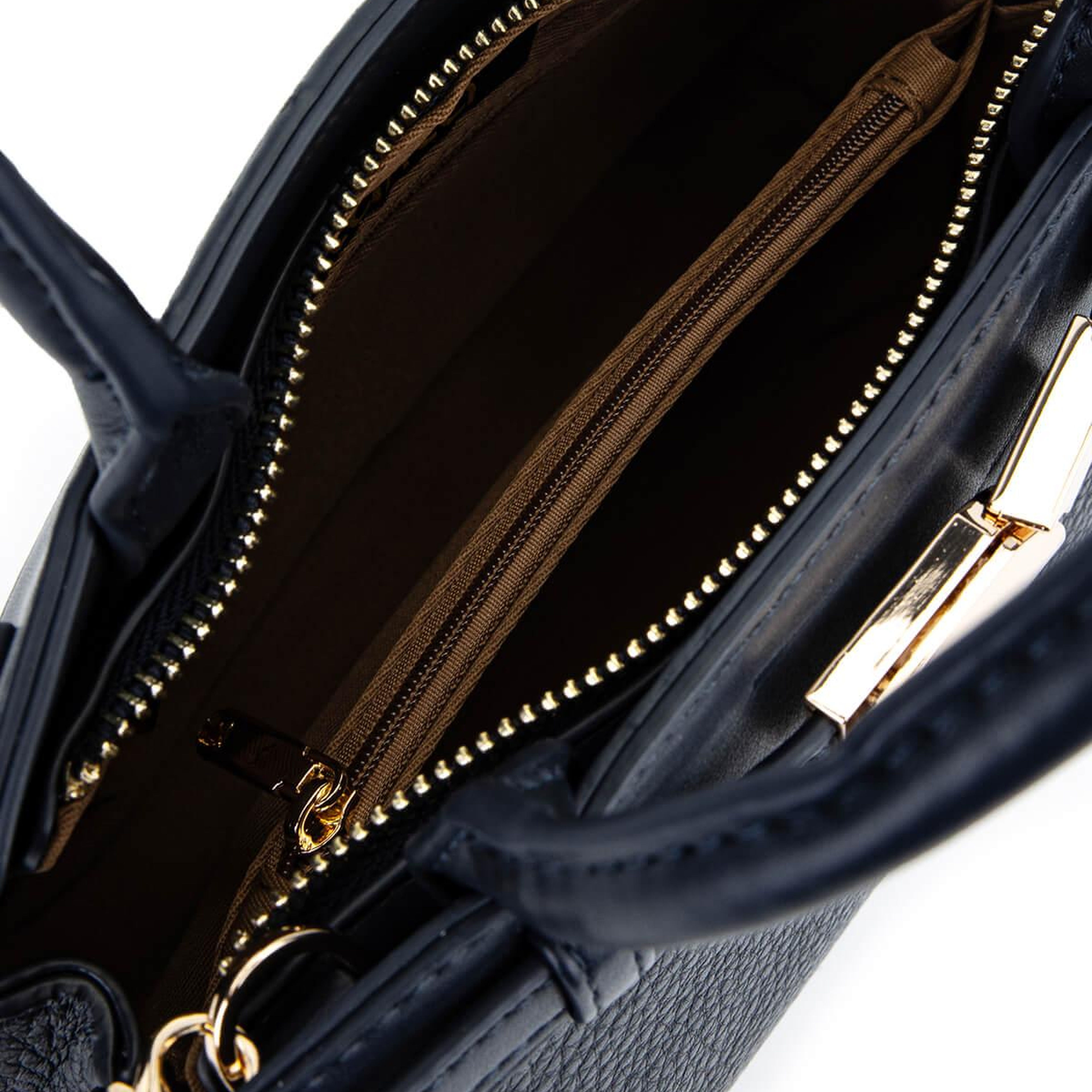 Tamer Tanca Kadın Suni Deri Lacivert Omuz Çanta