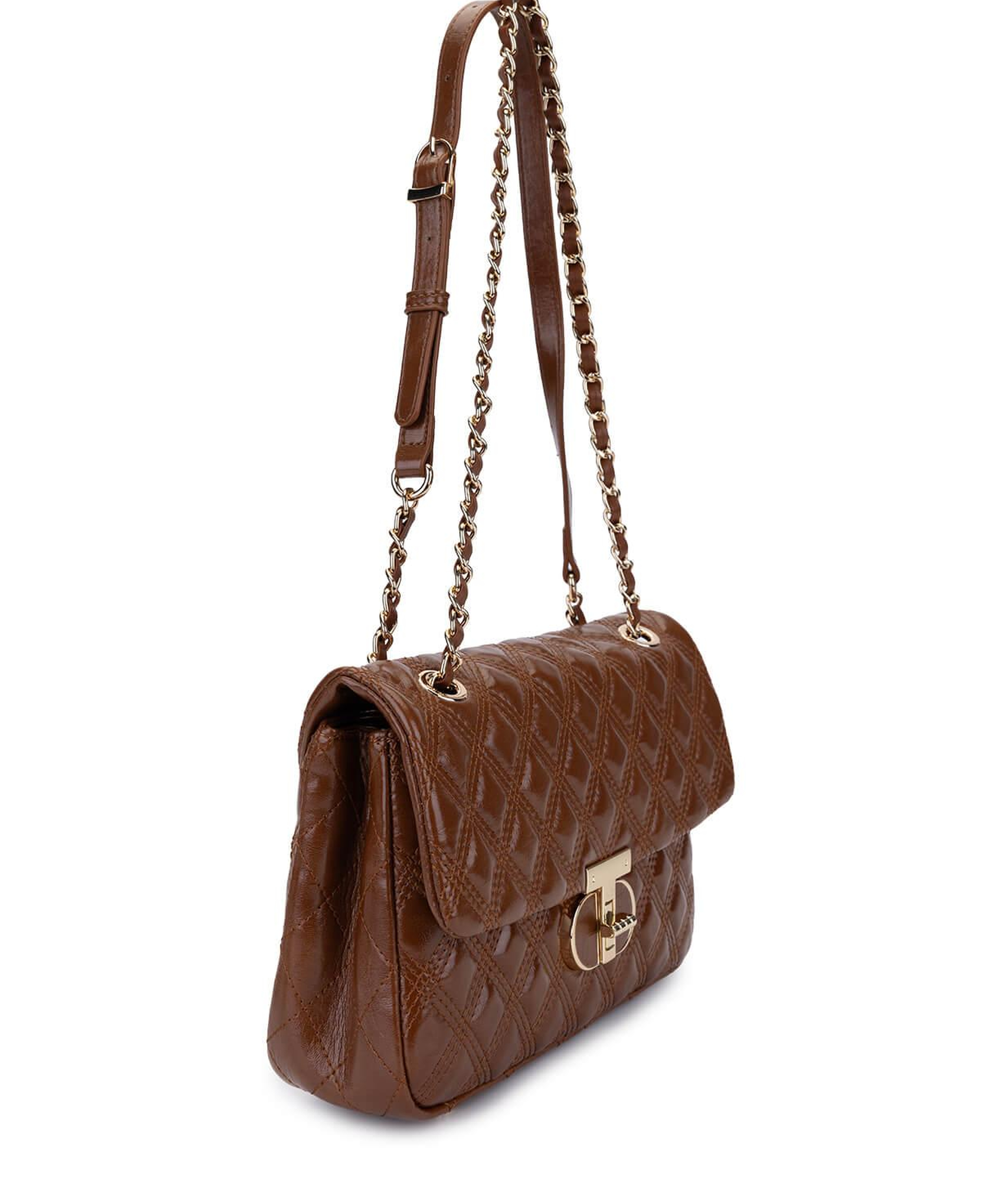 Tamer Tanca Kadın Suni Deri Camel Omuz Çanta