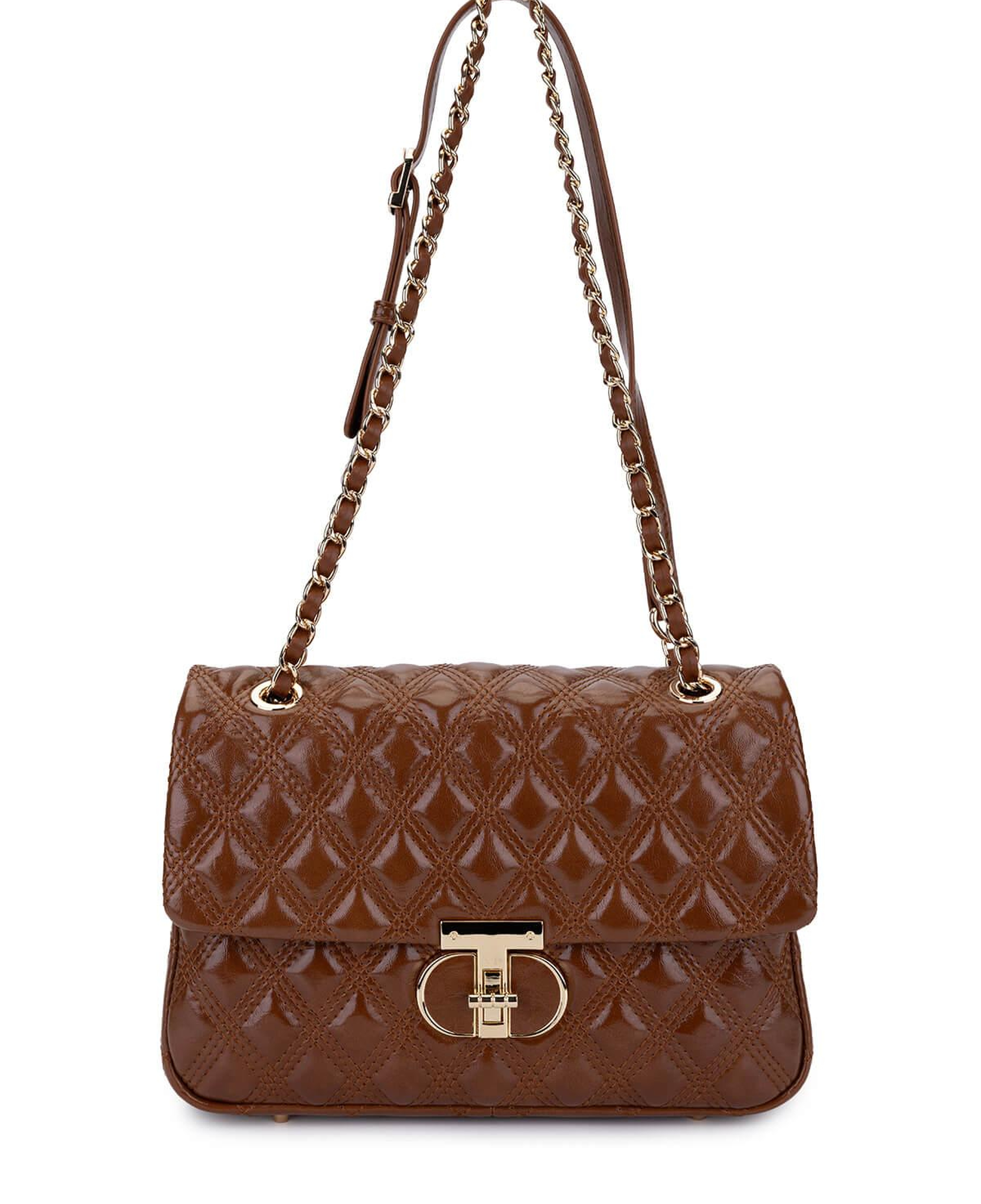 Tamer Tanca Kadın Suni Deri Camel Omuz Çanta