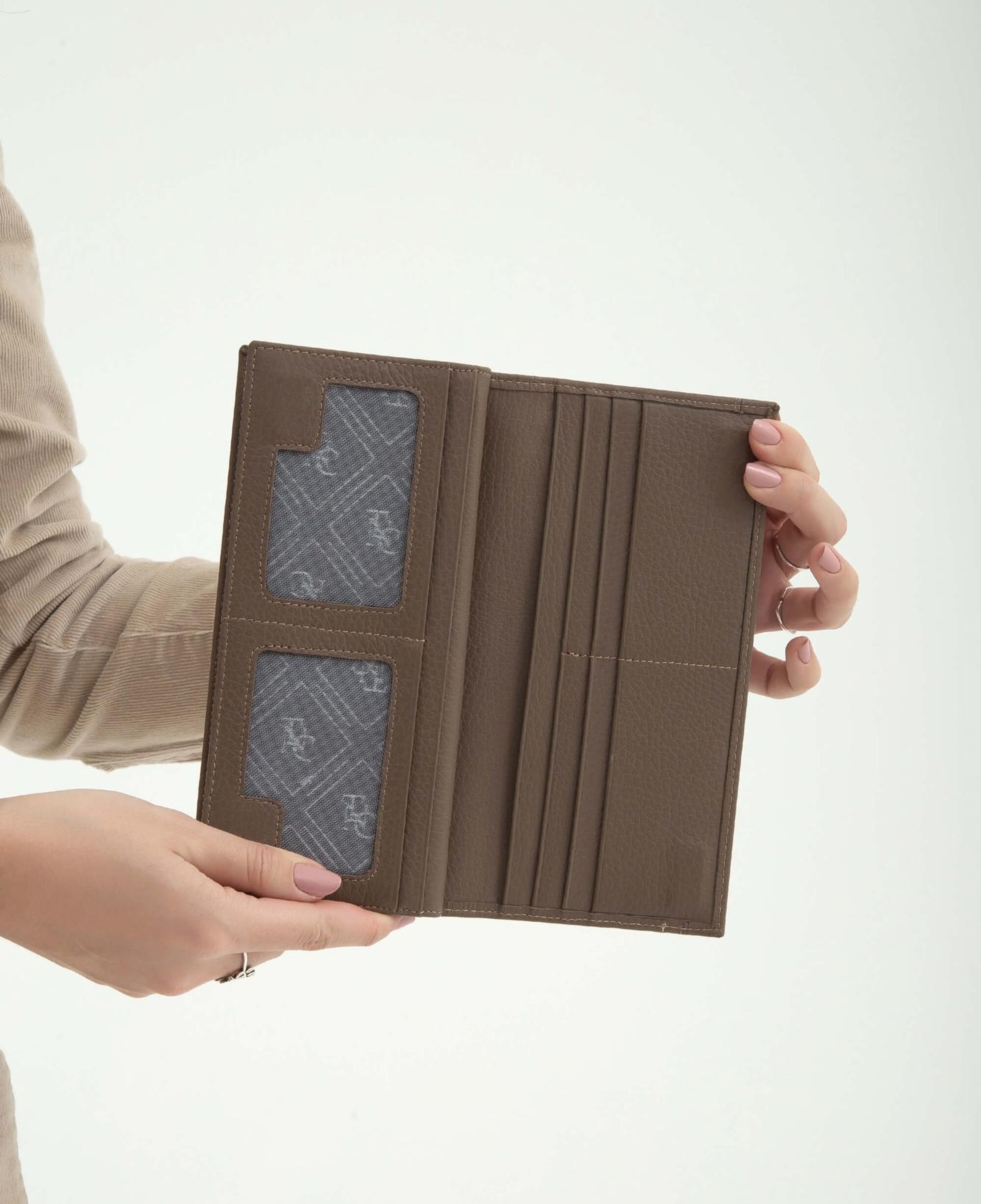 Tamer Tanca Kadın Hakiki Deri Vizon Günlük Cuzdan