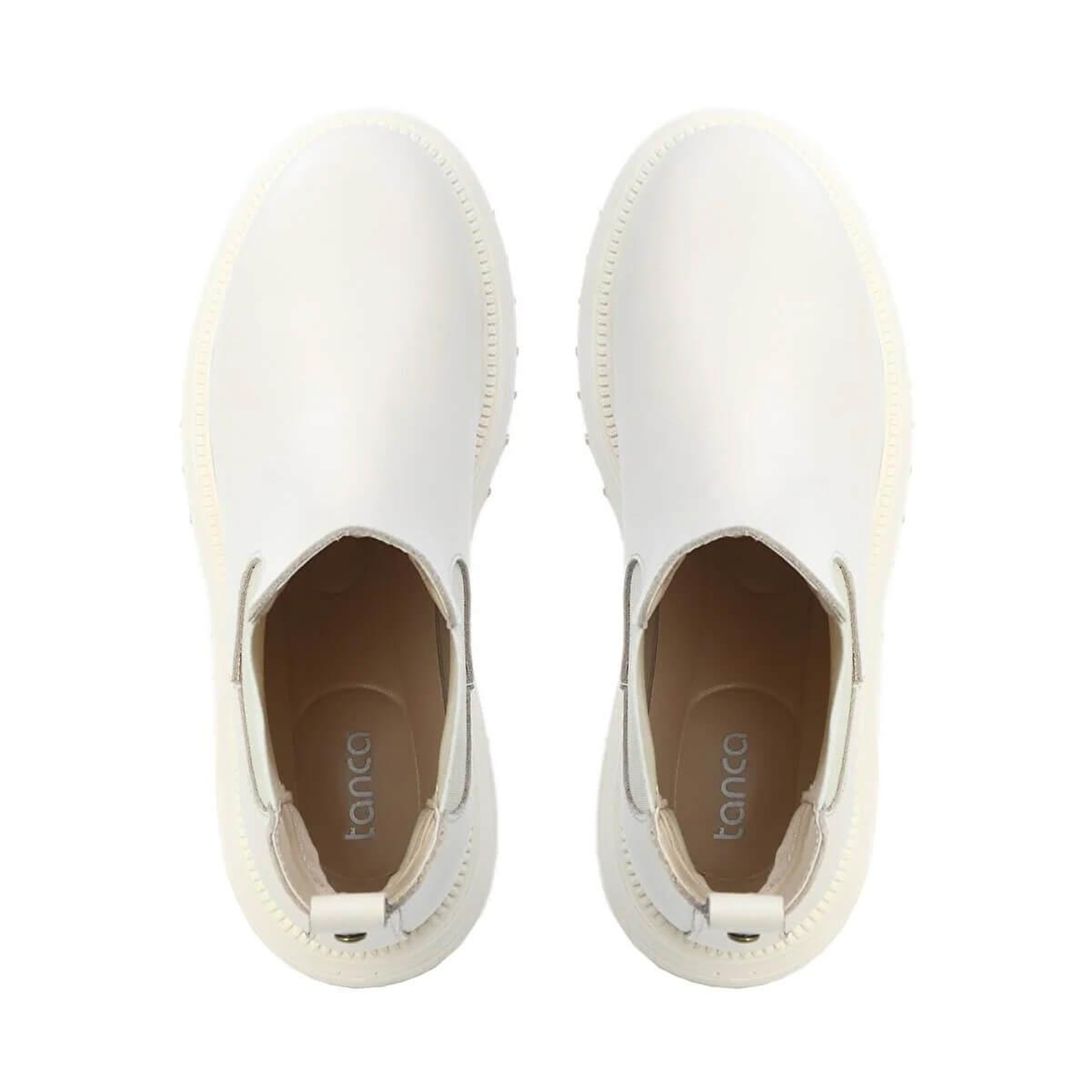 Tamer Tanca Kadın Hakiki Deri Bej Günlük Bot