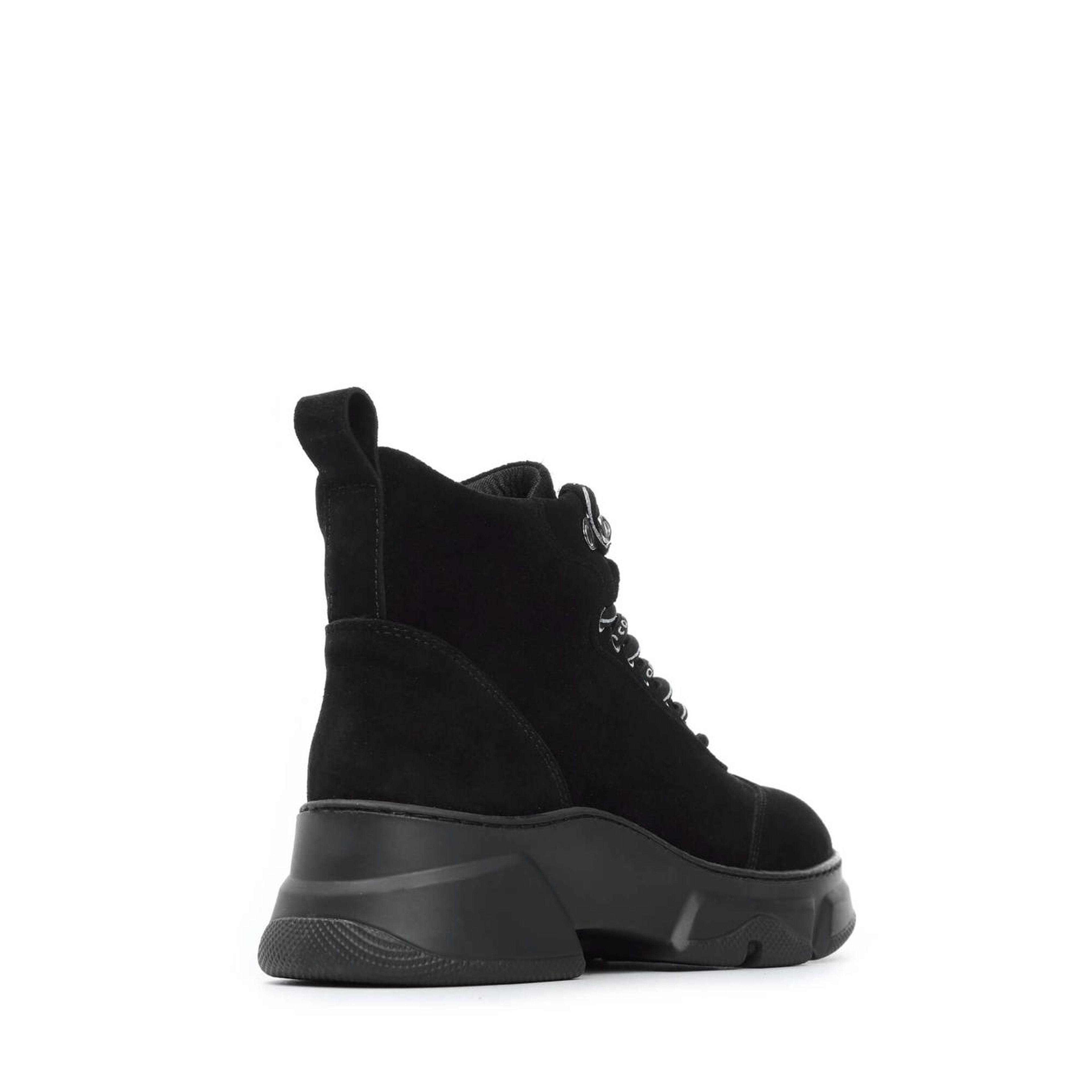 Tamer Tanca Kadın Hakiki Deri Siyah Süet Günlük Bot