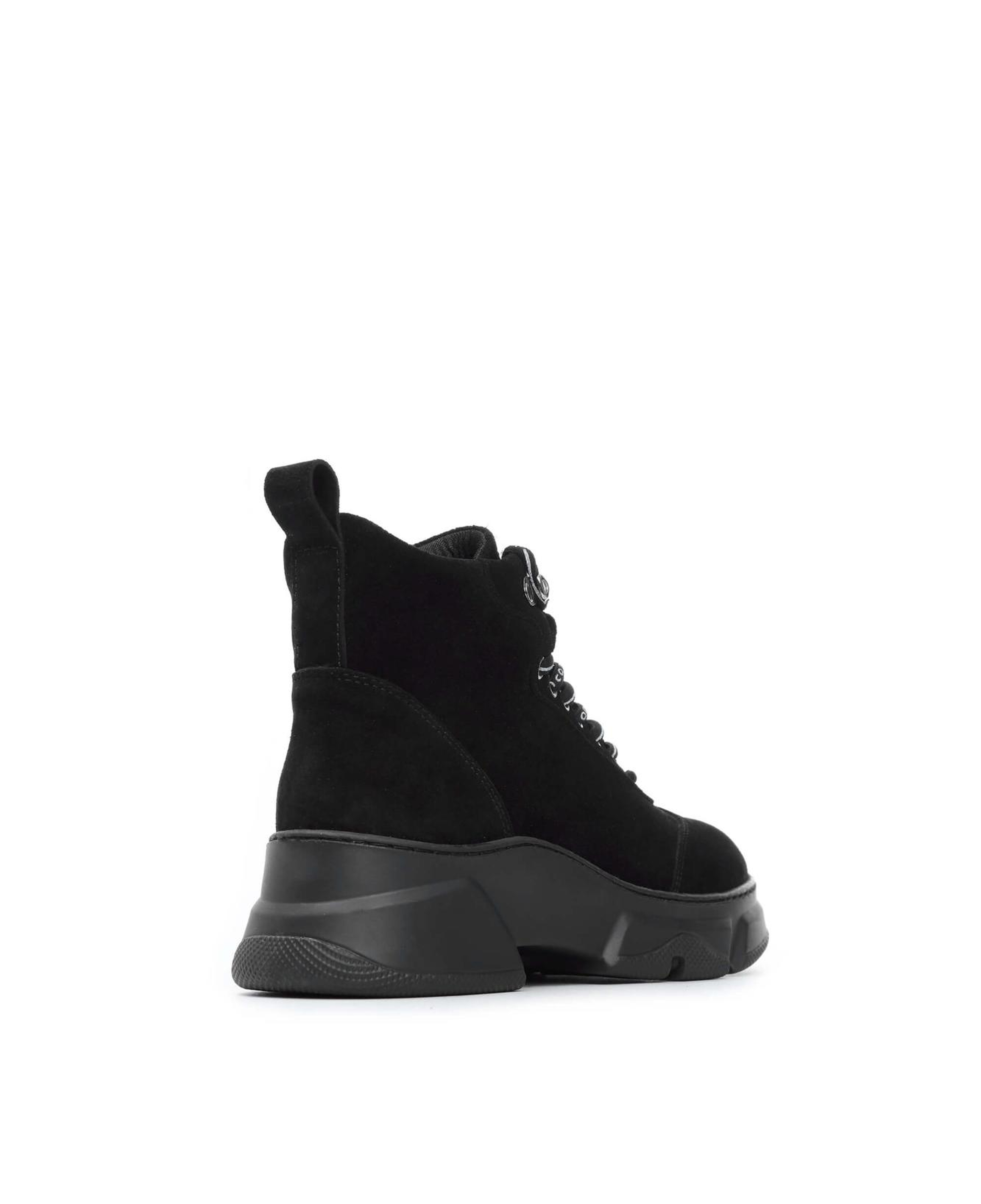 Tamer Tanca Kadın Hakiki Deri Siyah Süet Günlük Bot