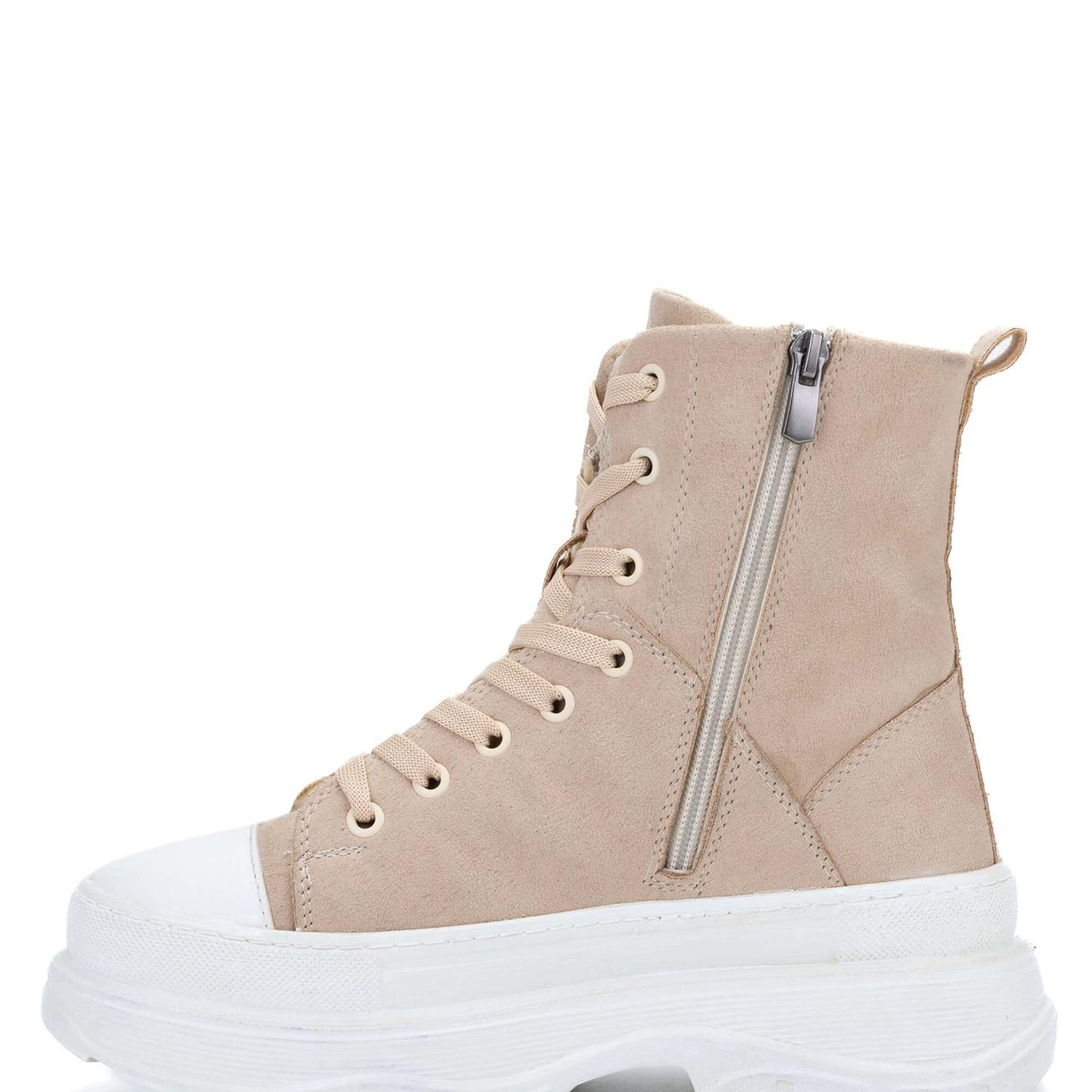 Tamer Tanca Kadın Vegan Bej Sneakers & Spor Bot