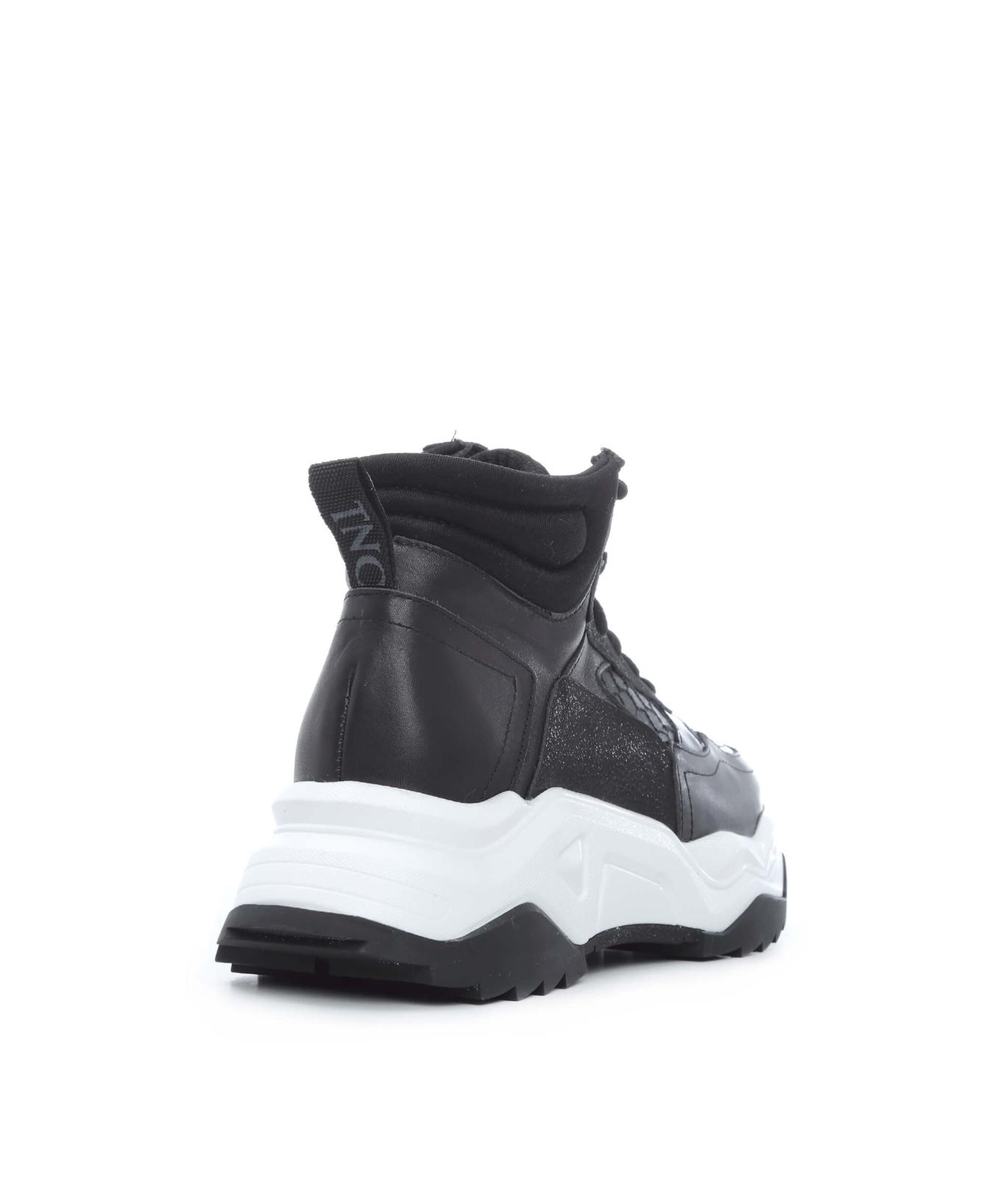 Tamer Tanca Kadın Hakiki Deri Siyah Sneakers & Spor Bot