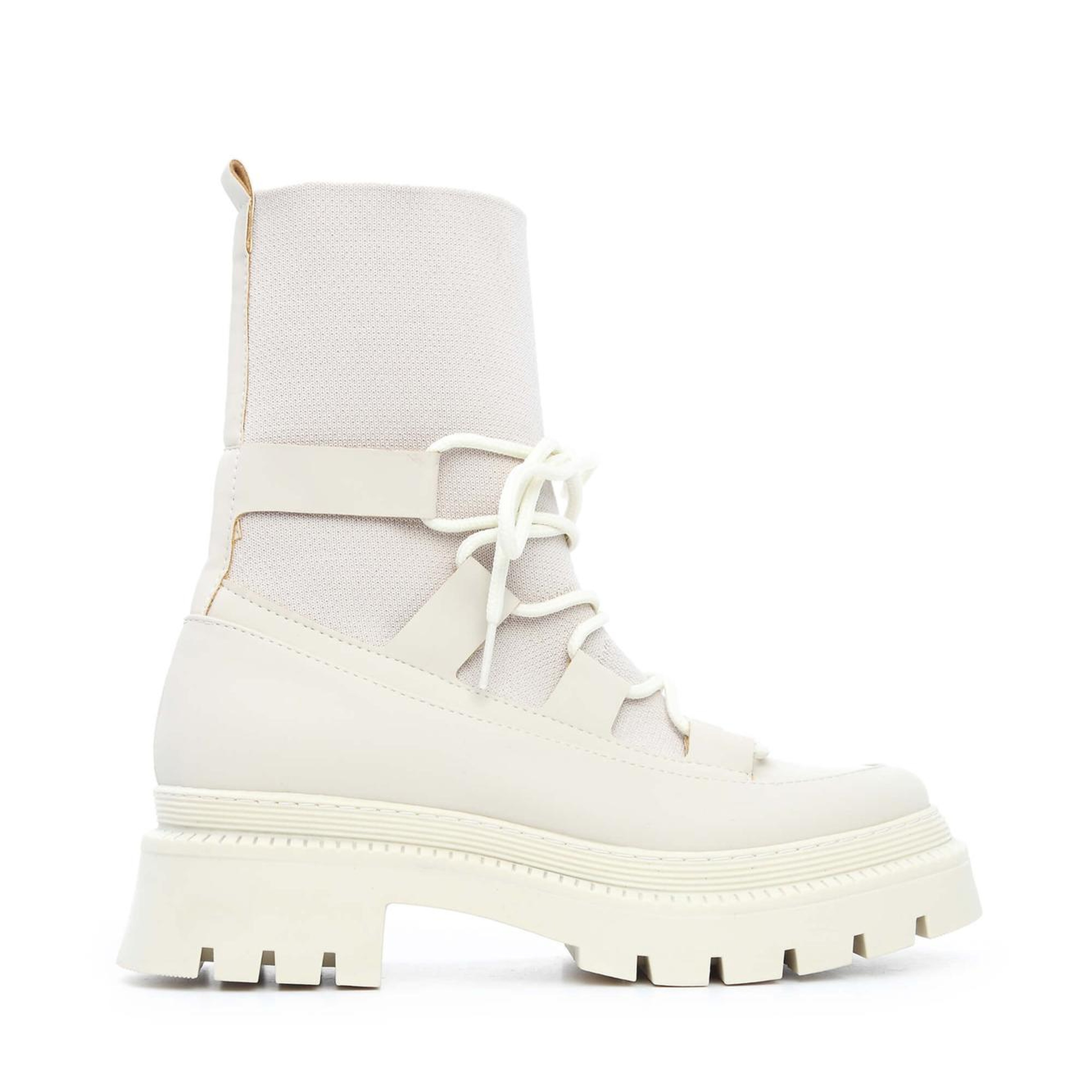 Tamer Tanca Kadın Tekstil & Vegan Ekru Günlük Bot