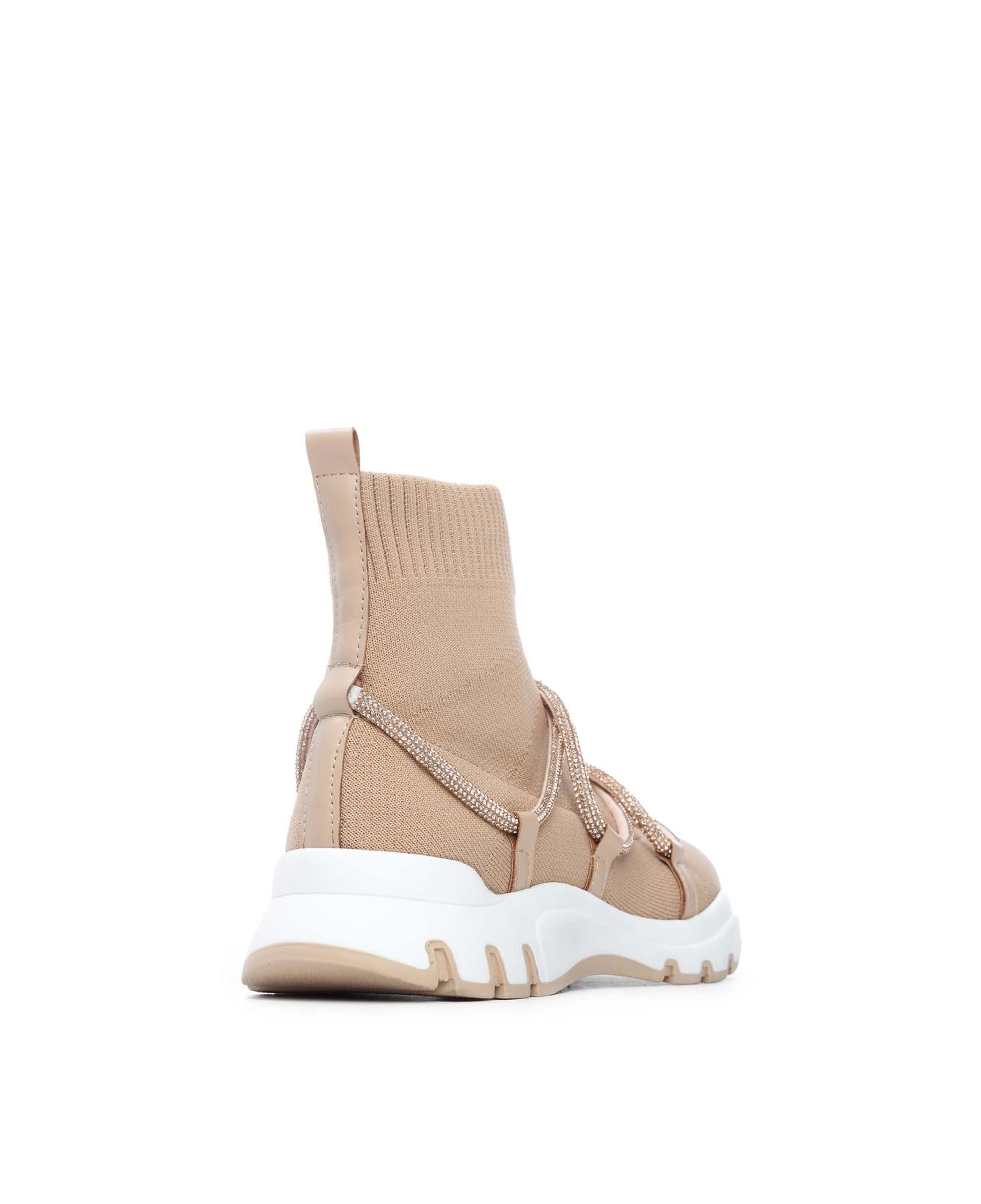 Tamer Tanca Kadın Triko Bej Günlük Bot