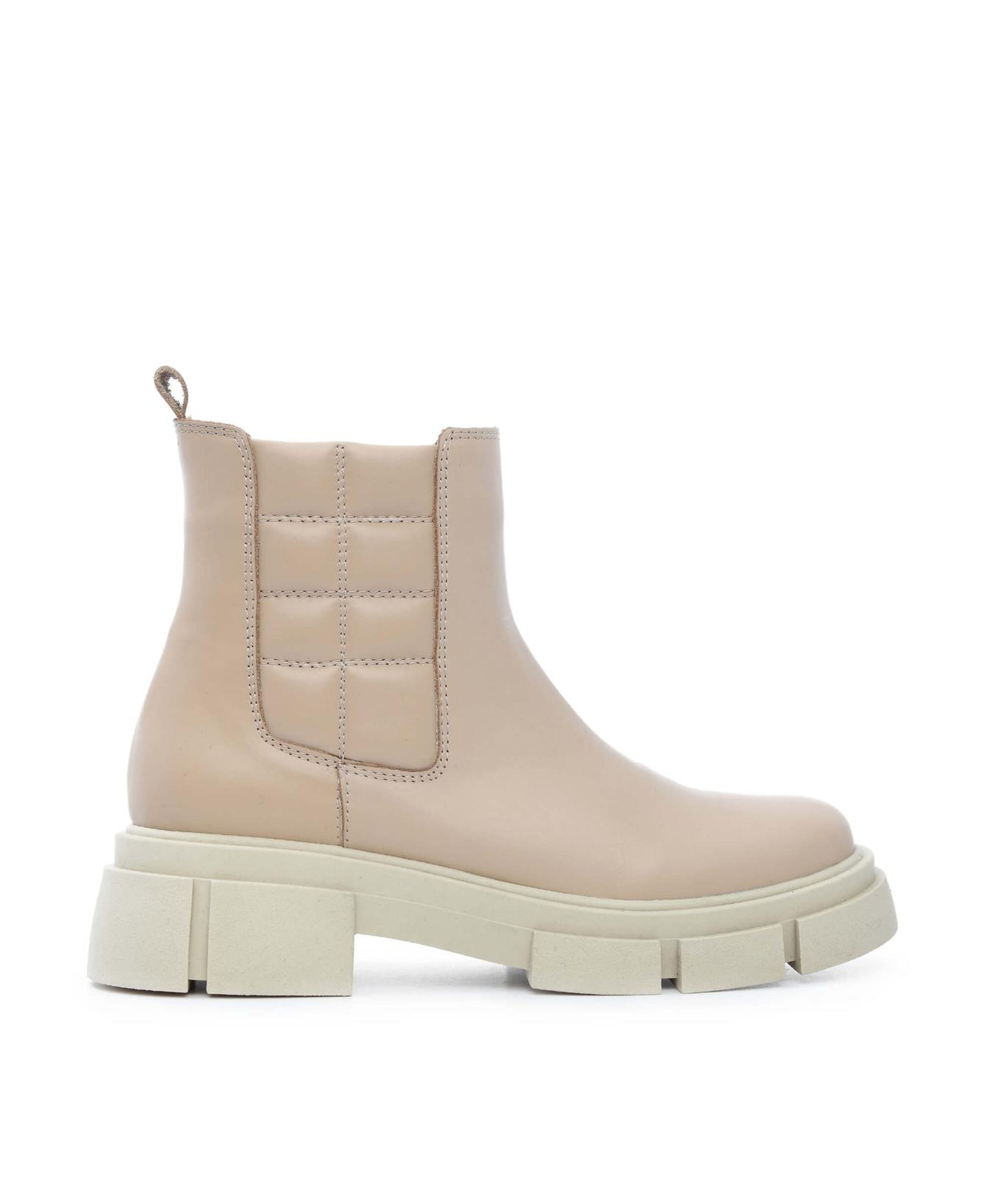 Tamer Tanca Kadın Hakiki Deri Bej Spor Bot