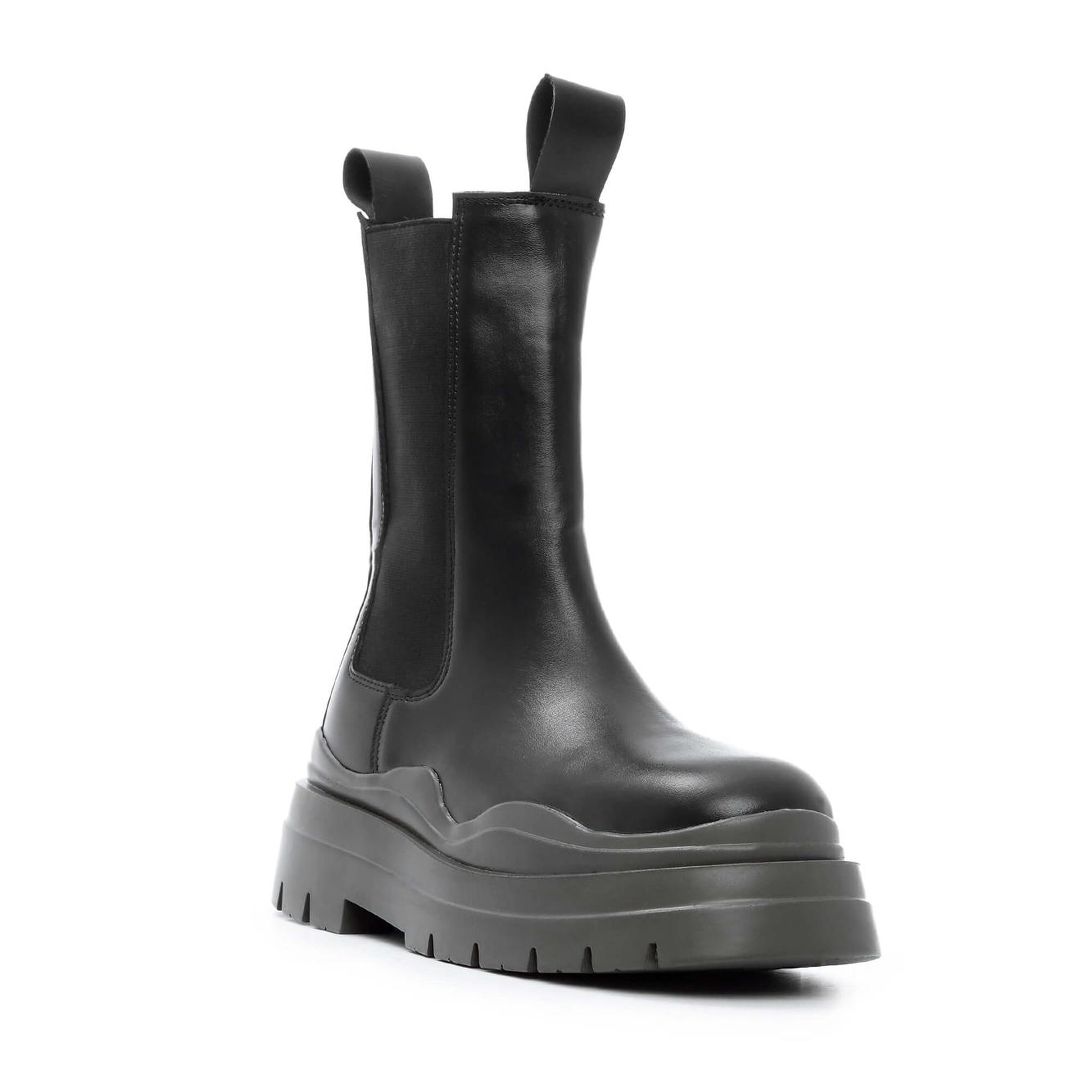 Tamer Tanca Kadın Vegan Siyah/Haki Günlük Bot