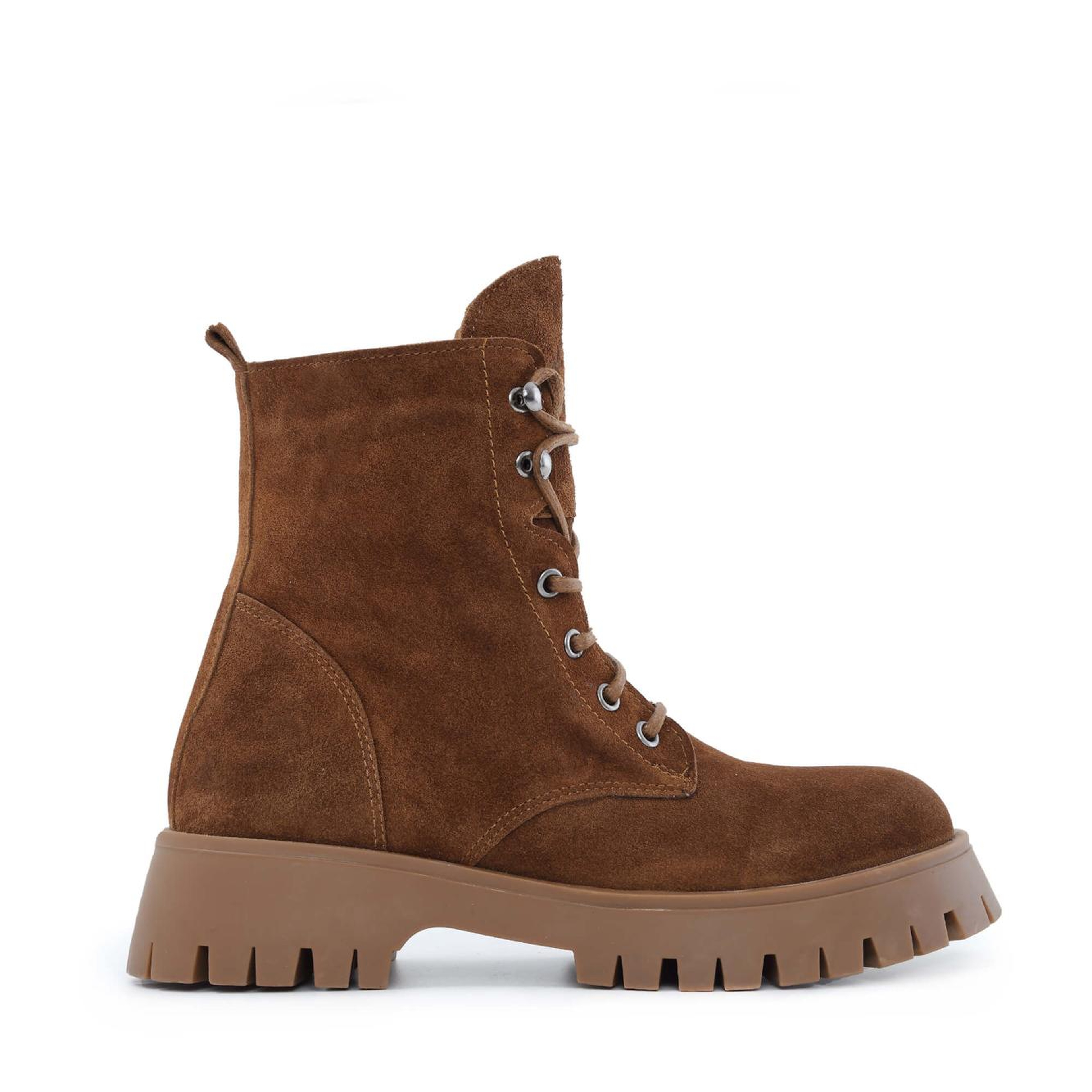 Tamer Tanca Kadın Hakiki Deri Taba Süet POSTAL Bot