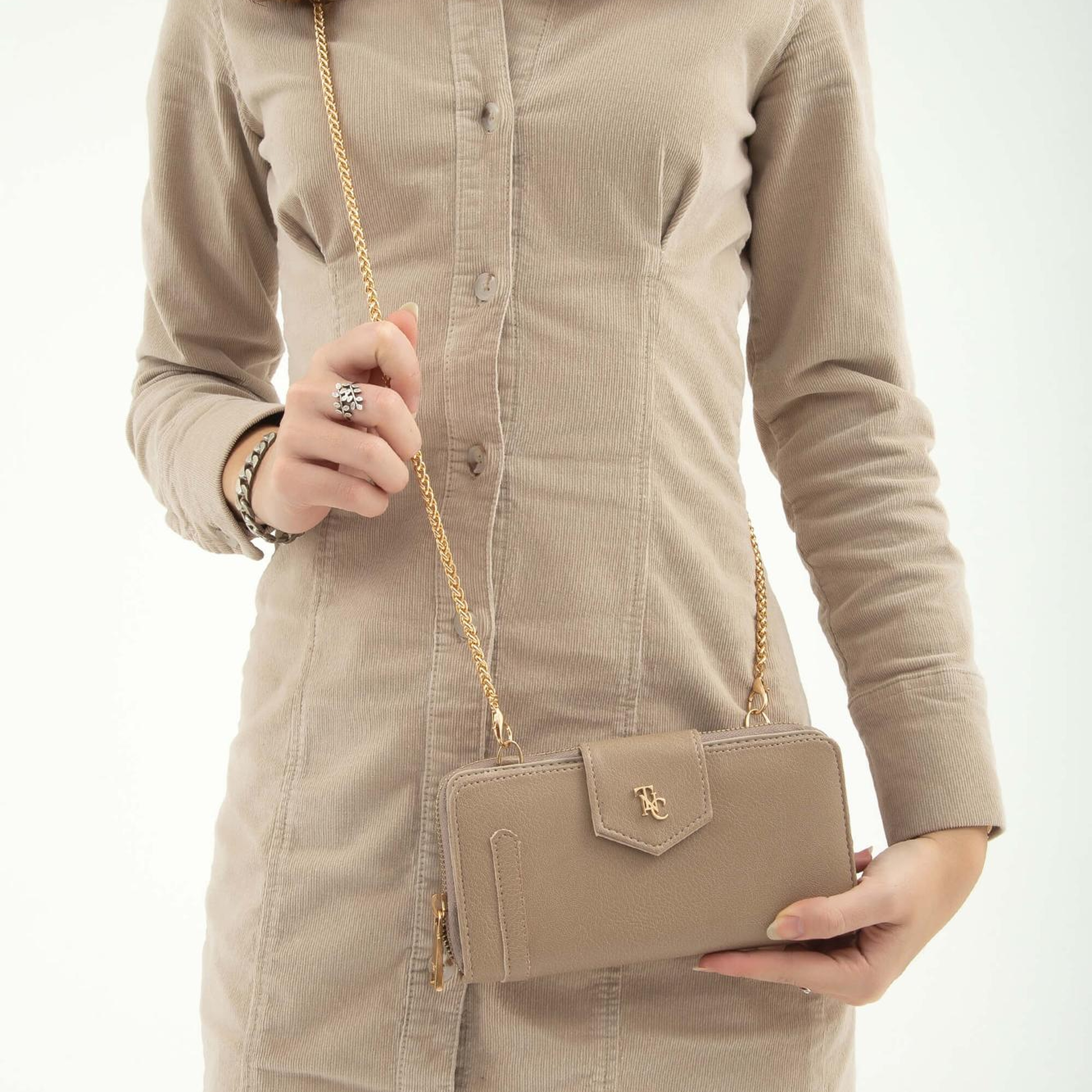 Tamer Tanca Kadın Vegan Vizon Günlük Cuzdan