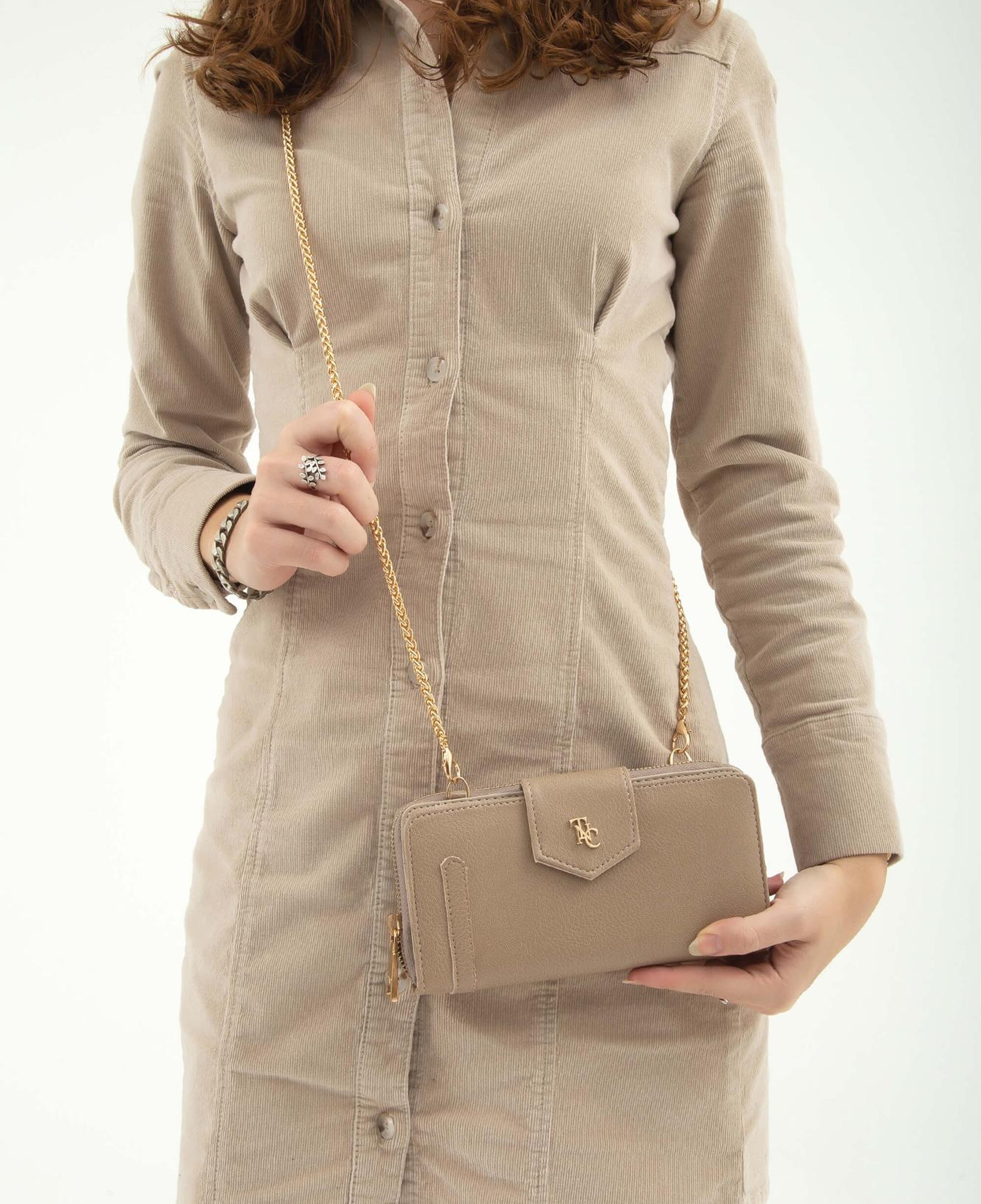 Tamer Tanca Kadın Vegan Vizon Günlük Cuzdan