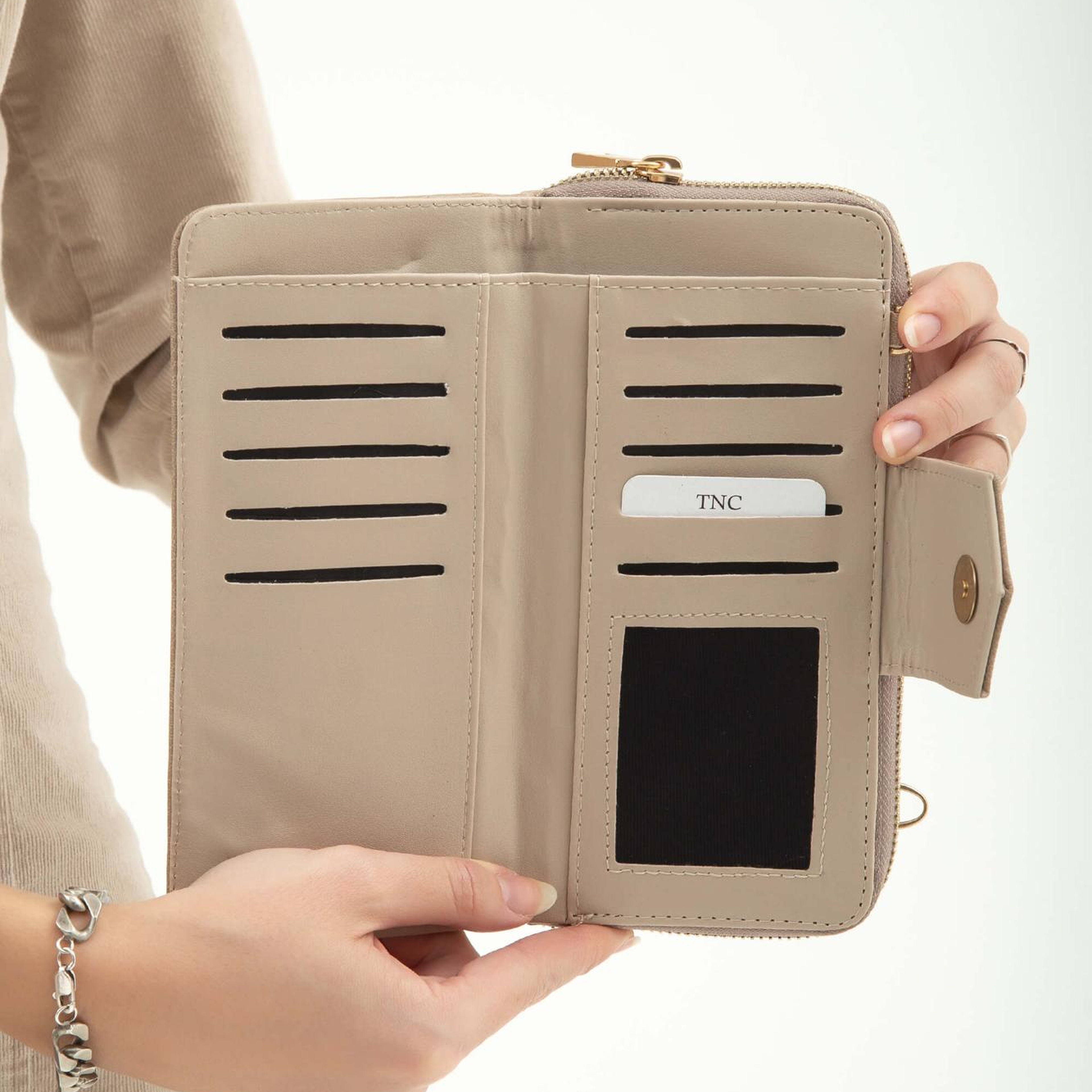 Tamer Tanca Kadın Vegan Vizon Günlük Cuzdan