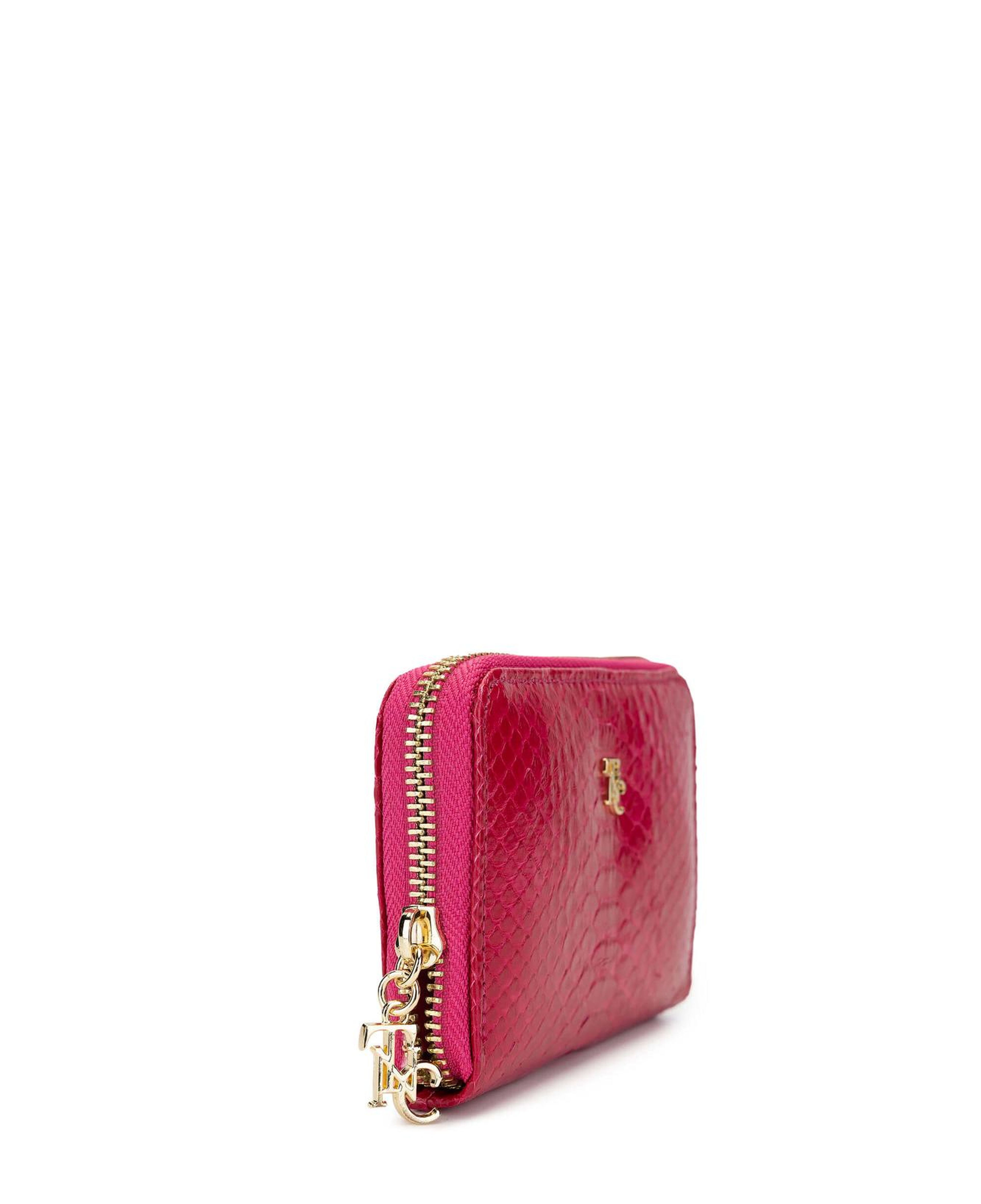 Tamer Tanca Kadın Hakiki Deri Pembe Günlük Cuzdan