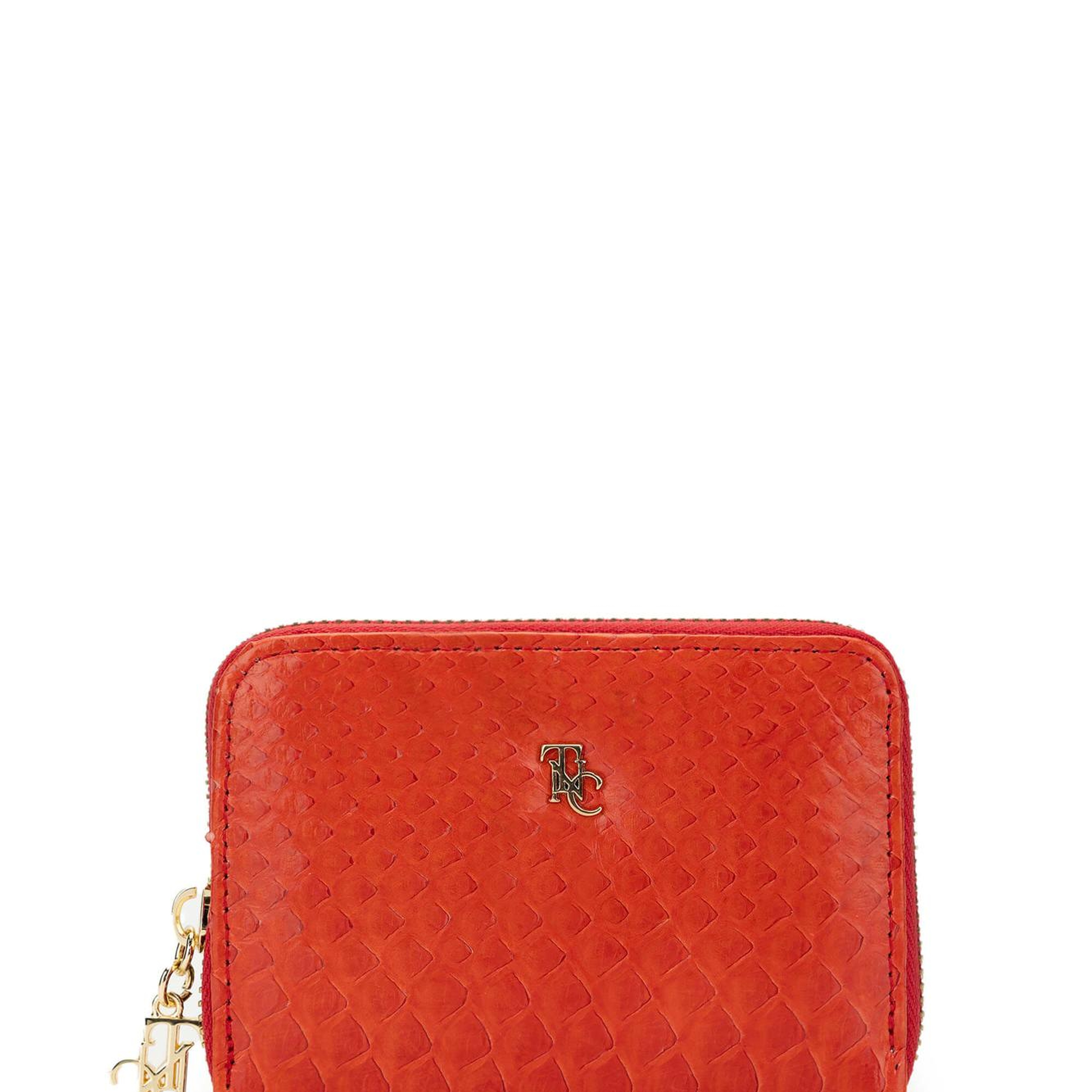 Tamer Tanca Kadın Hakiki Deri Kırmızı Günlük Cuzdan