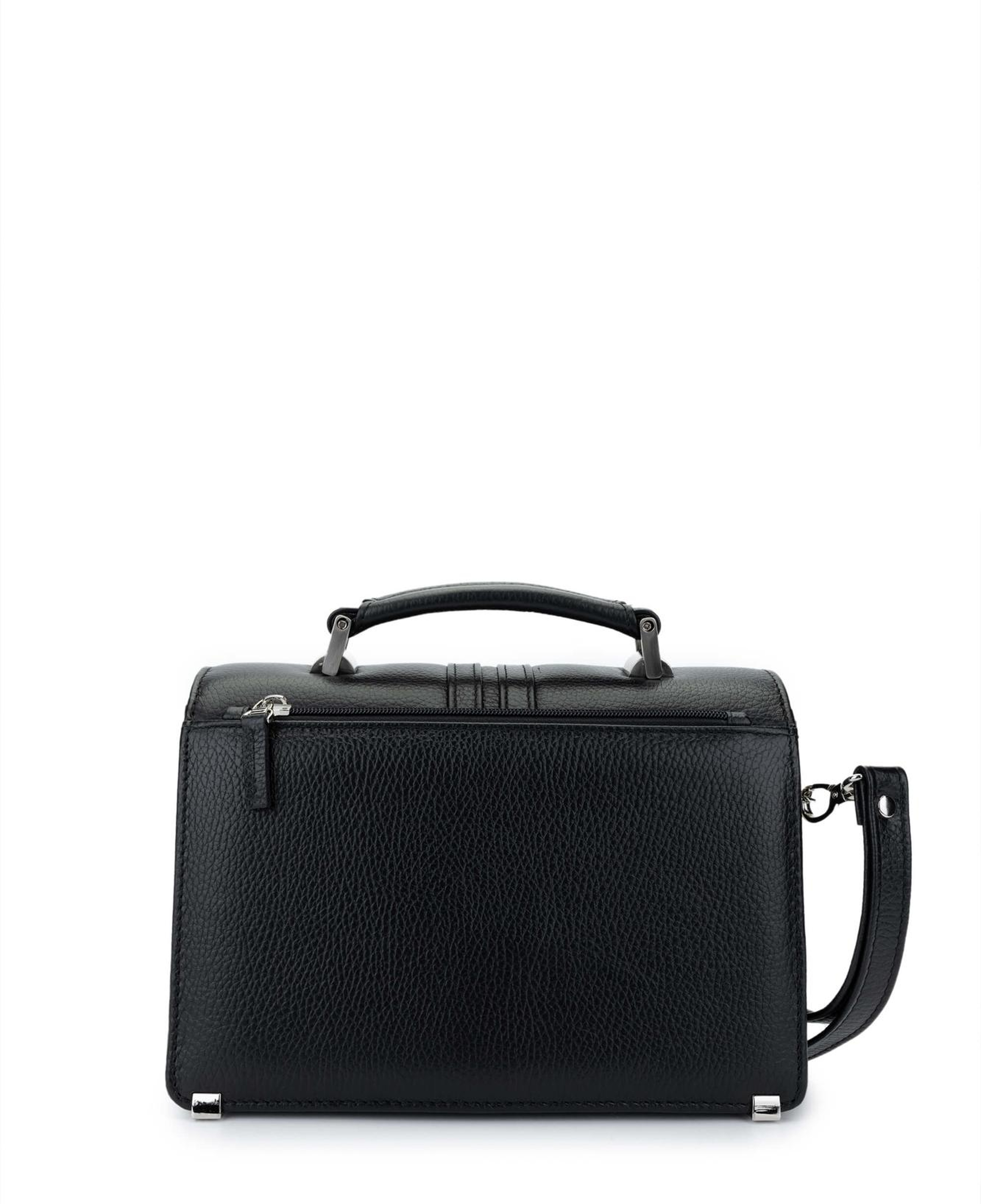 Tamer Tanca Erkek Hakiki Deri Siyah Floter El Çantası