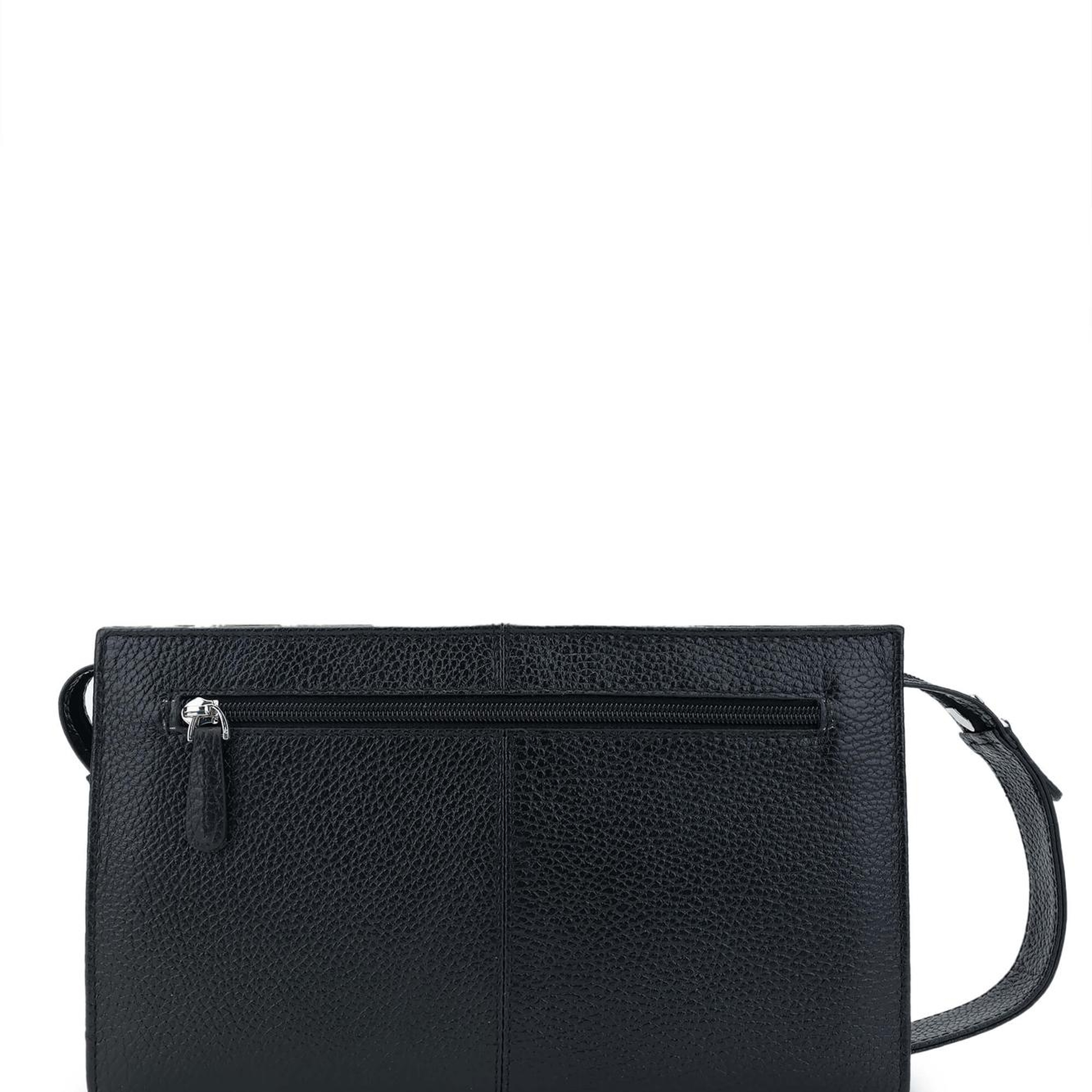 Tamer Tanca Erkek Hakiki Deri Siyah Floter El Çantası