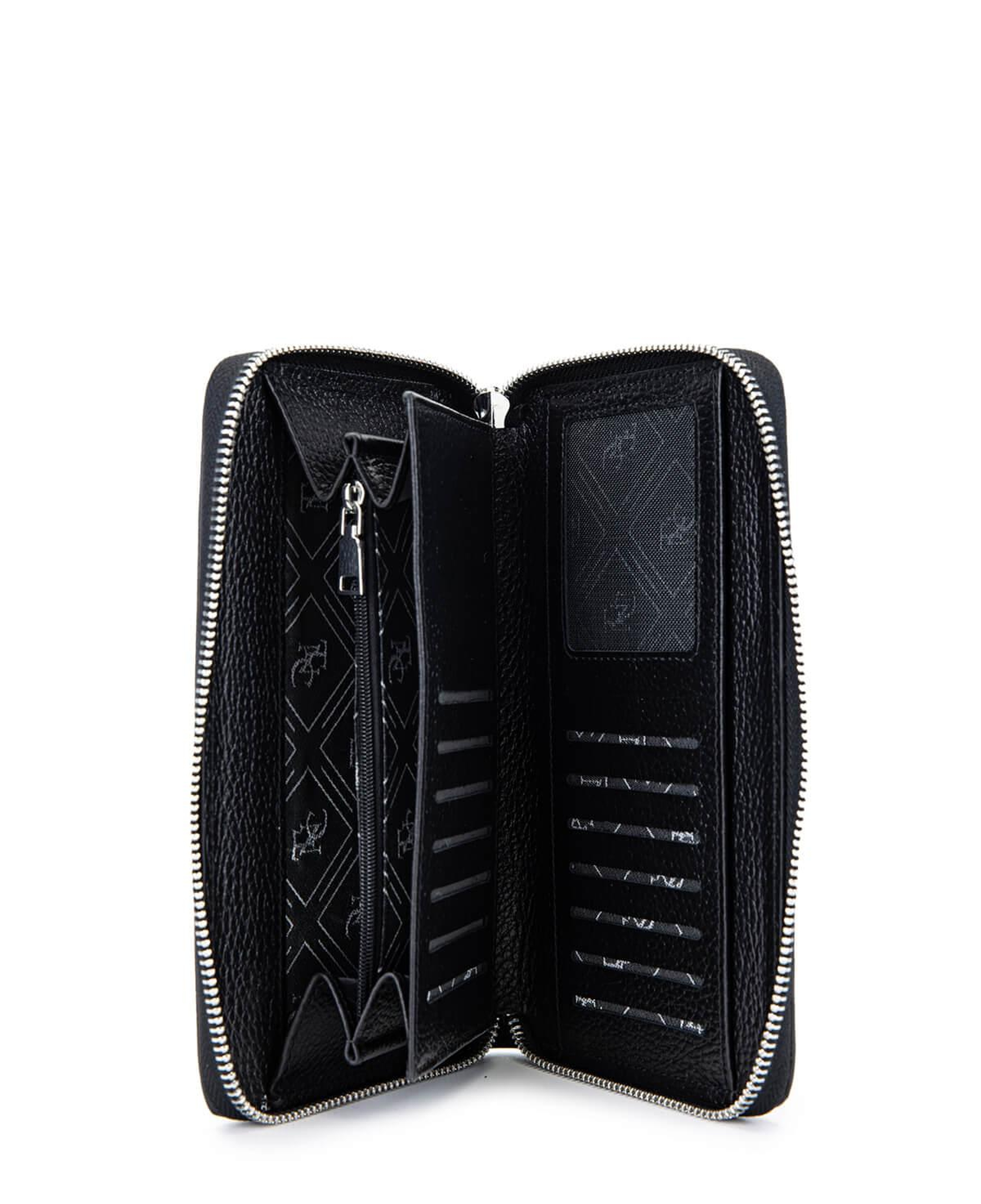 Tamer Tanca Erkek Hakiki Deri Siyah Floter El Çantası