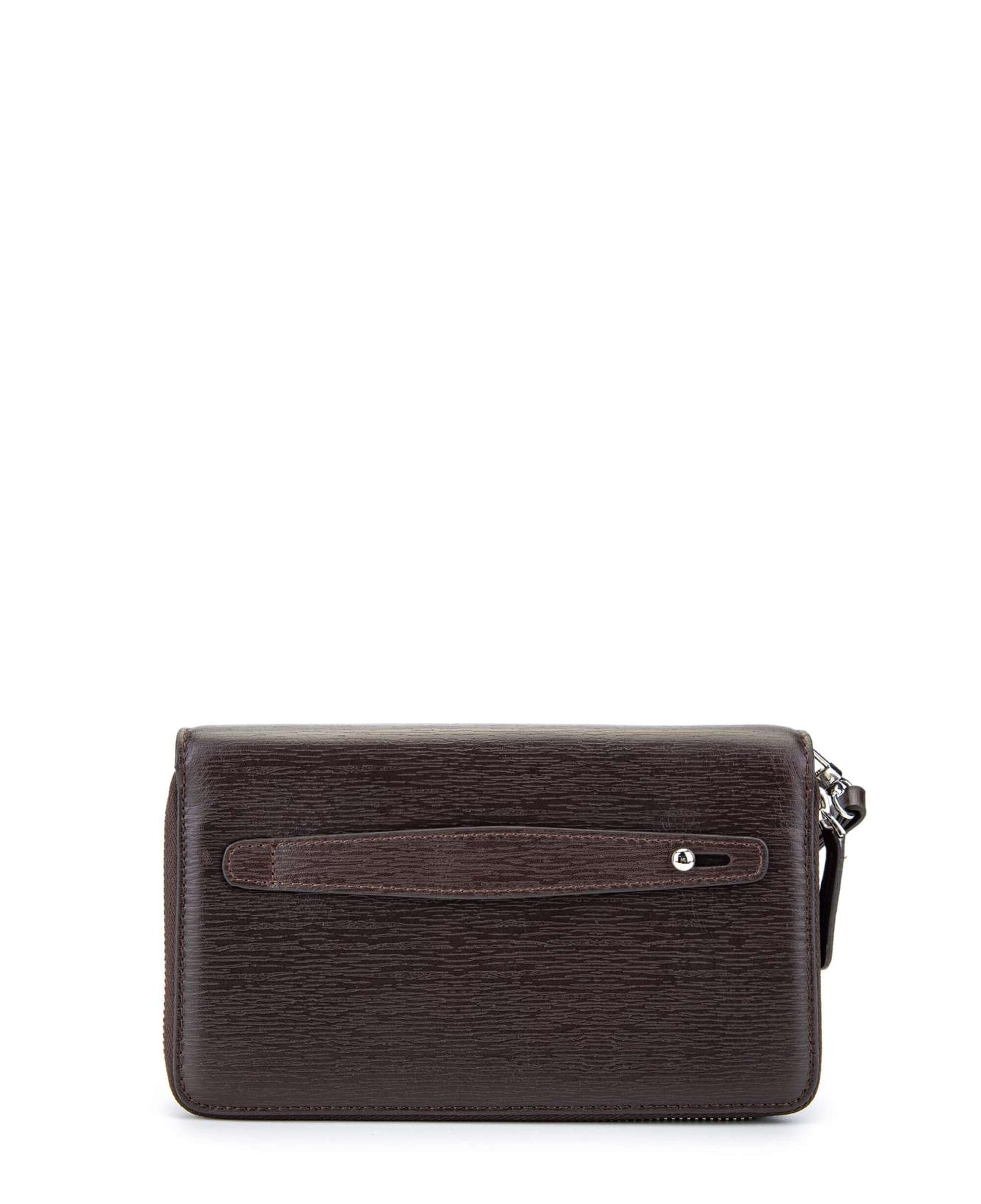 Tamer Tanca Erkek Hakiki Deri Kahverengi El Çantası