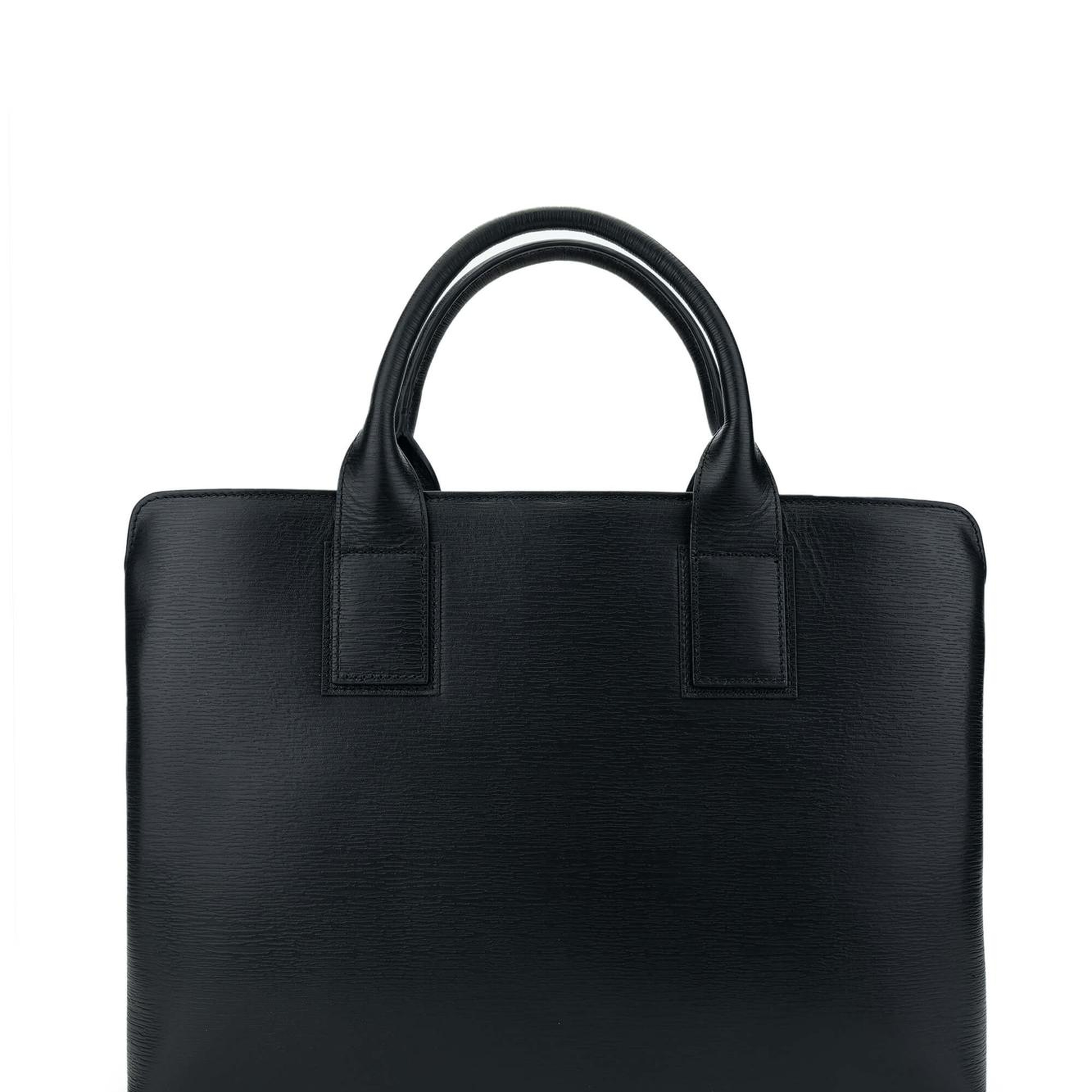 Tamer Tanca Erkek Hakiki Deri Siyah Evrak Çantası