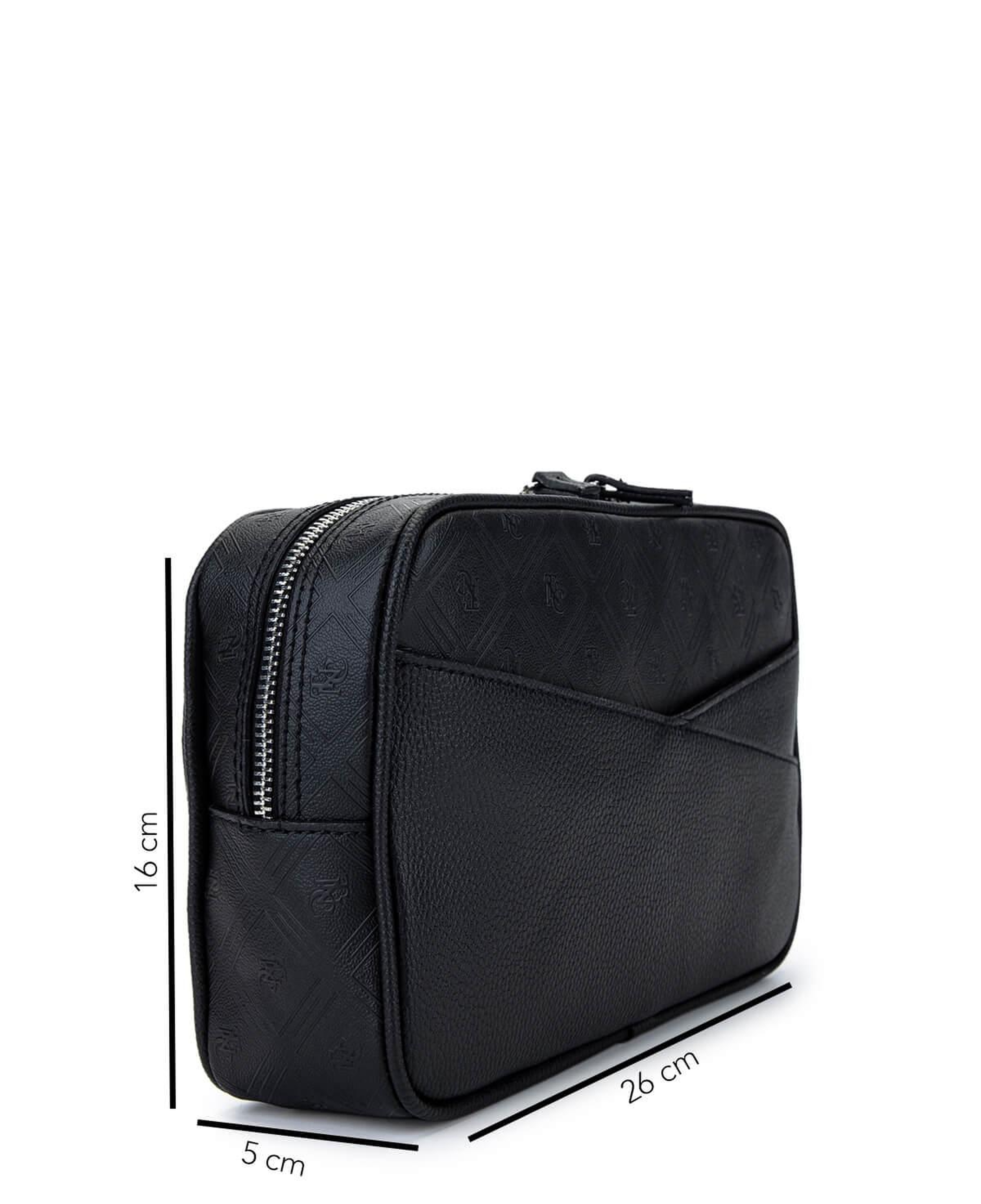 Tamer Tanca Erkek Suni Deri Siyah El Çantası